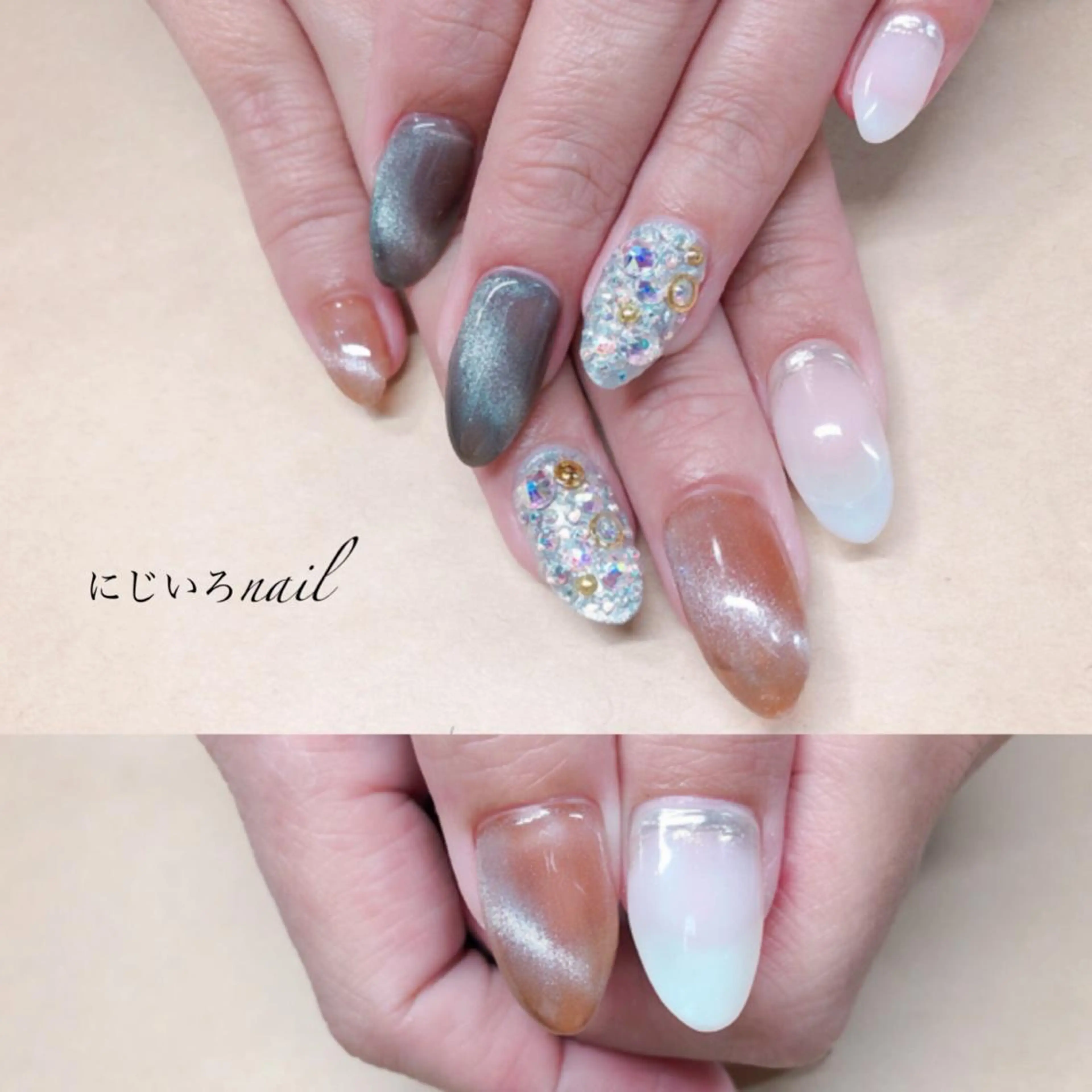 ネイル にじいろ nailのネイルデザイン