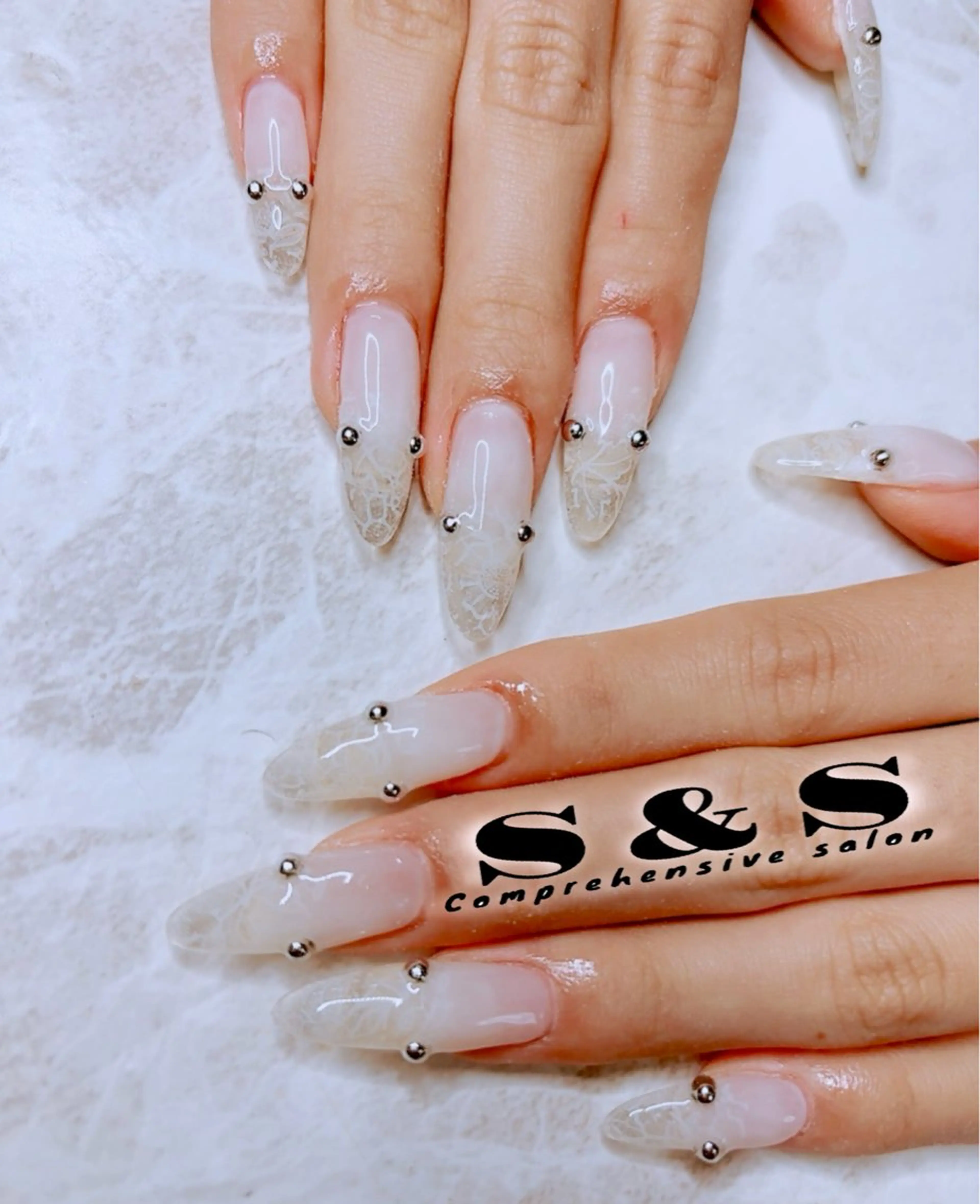 ネイル 長さ出し メンズネイル 持ち込み S&S 村田小百合のネイルデザイン