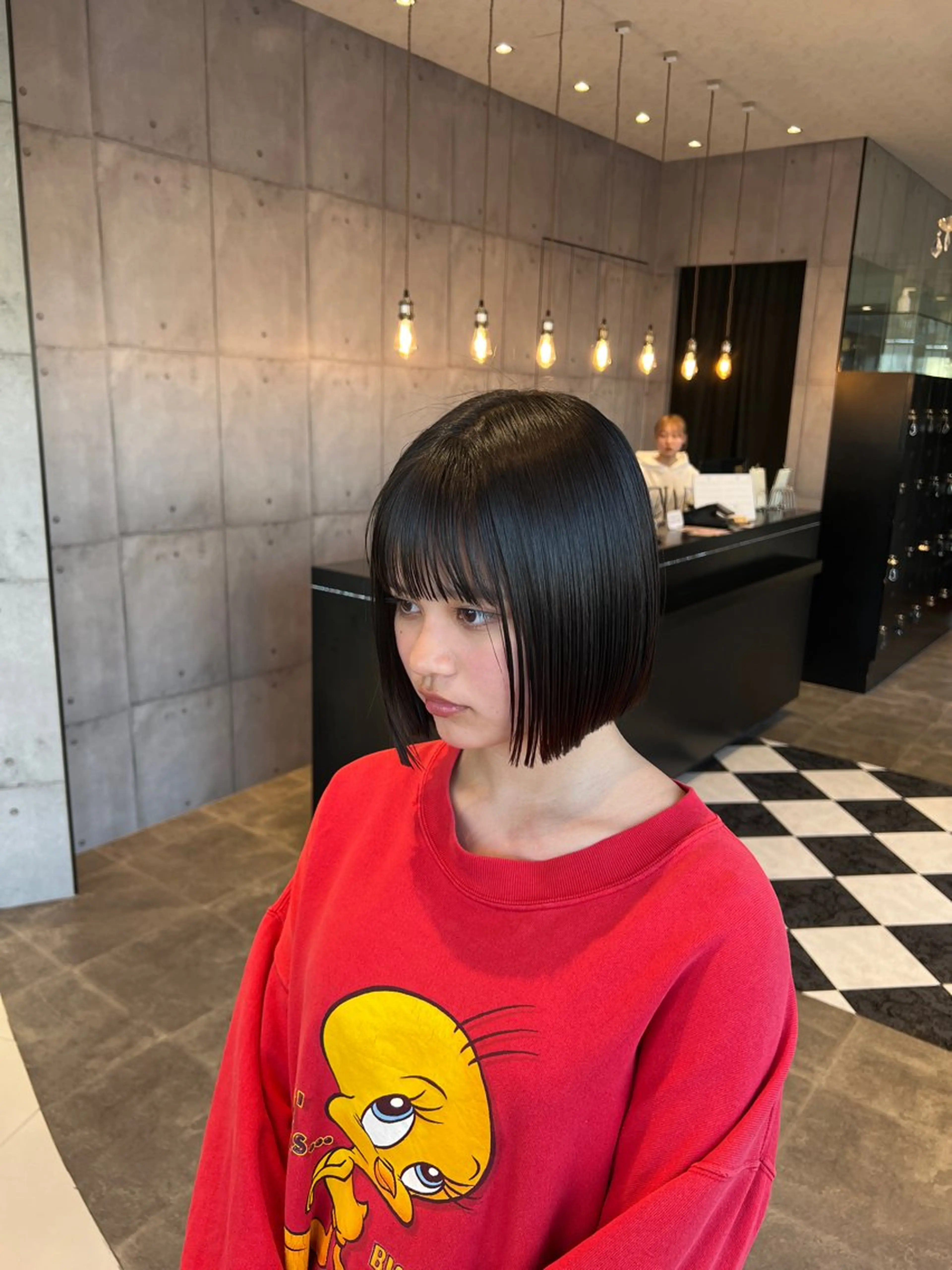 ショート ボブ 大野 智亜里のヘアスタイル