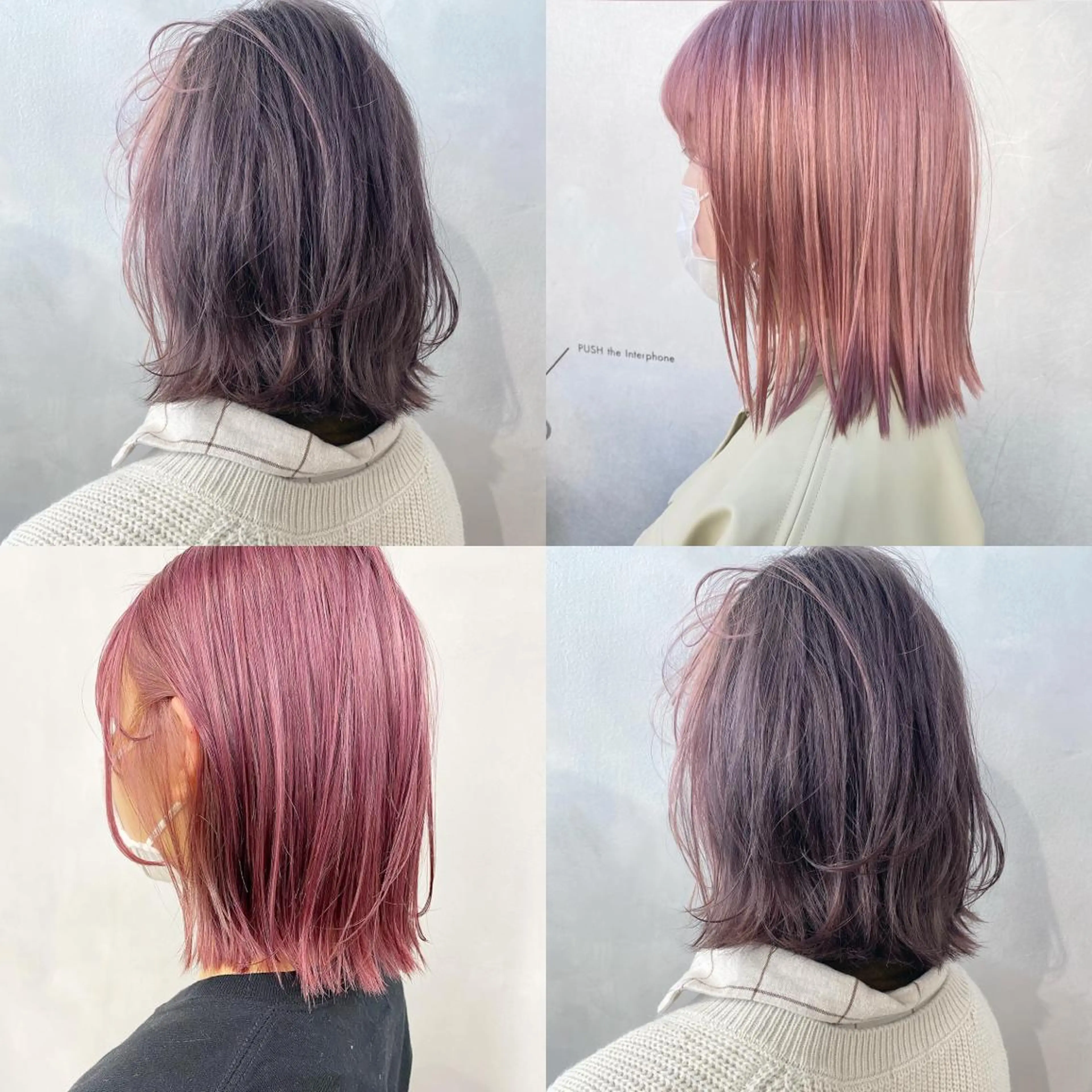 ショート ハイトーン/ ボブ 中村麟のヘアスタイル