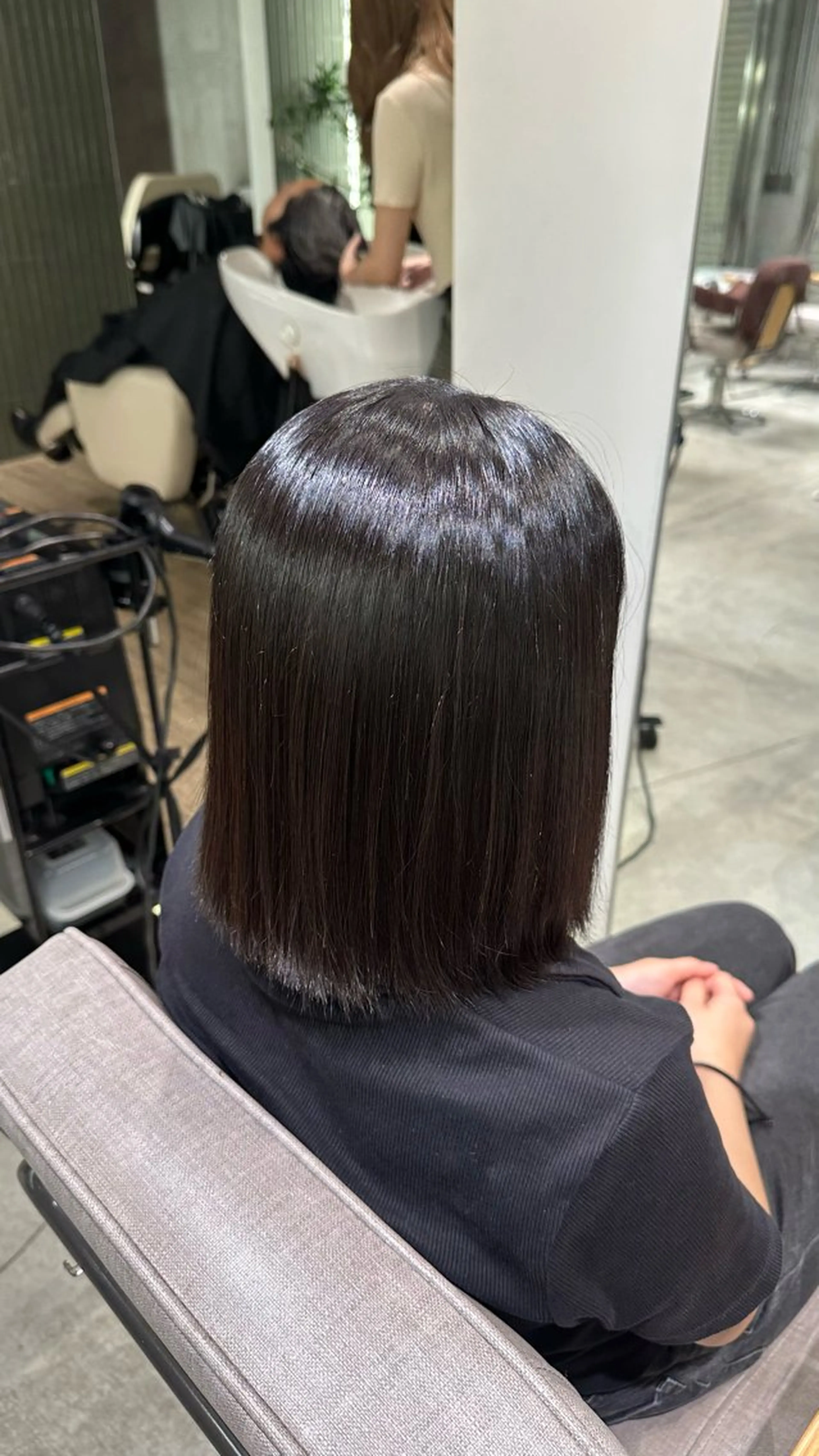新屋敷 拓大のヘアスタイル