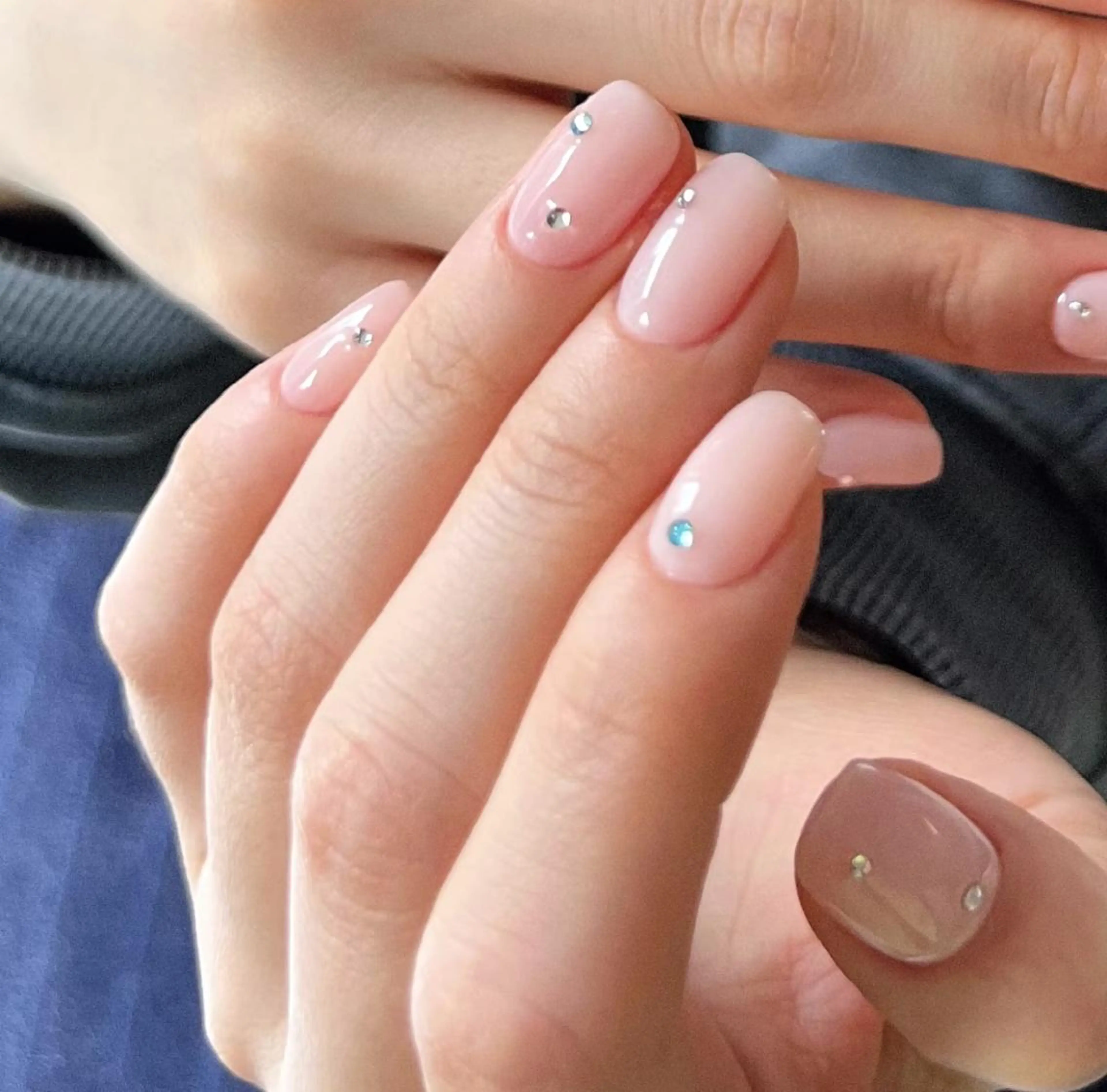 ネイル ビルドアップ ビューティー　なつのネイルデザイン