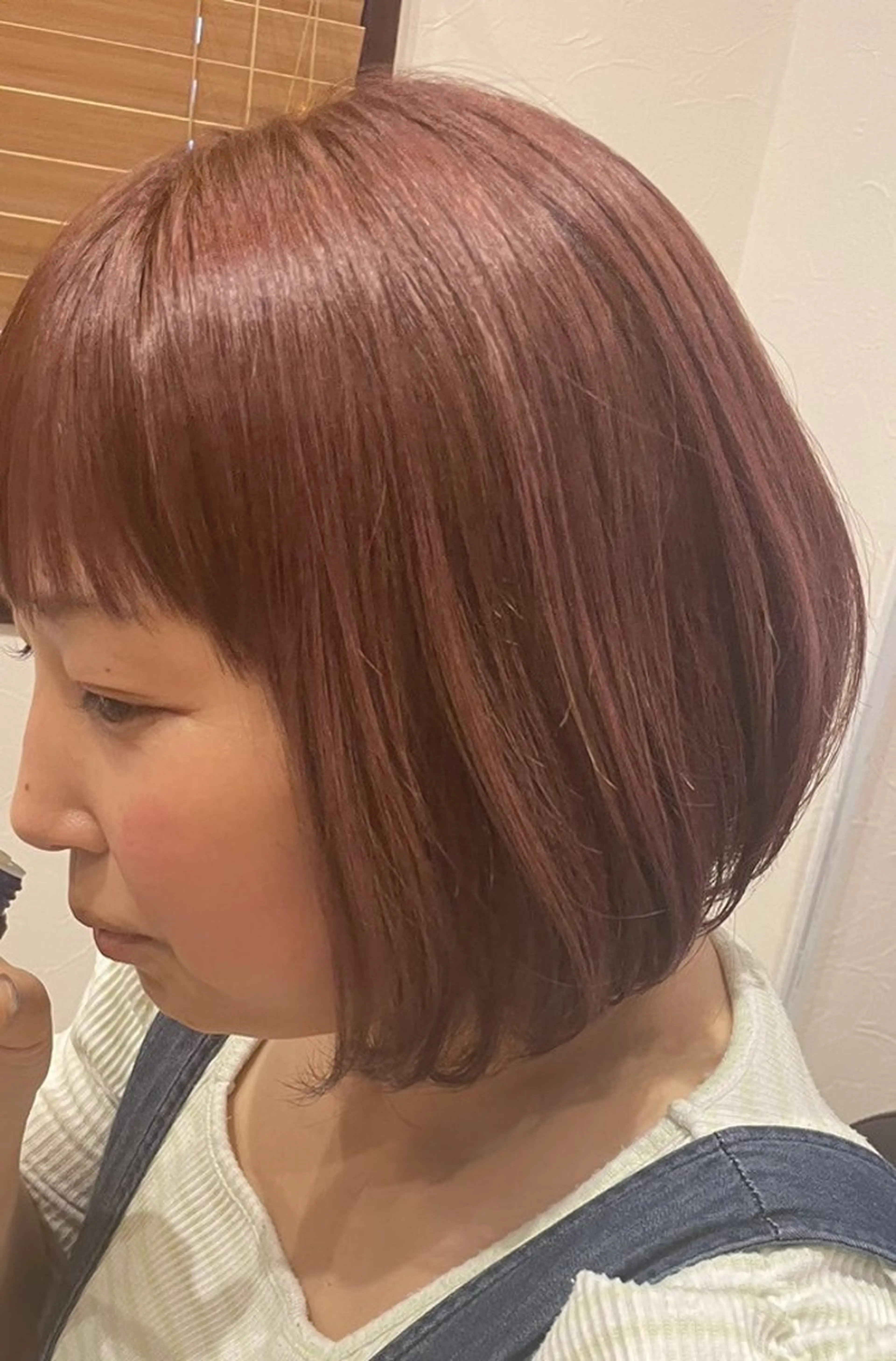 カラー 田代 美香のヘアスタイル