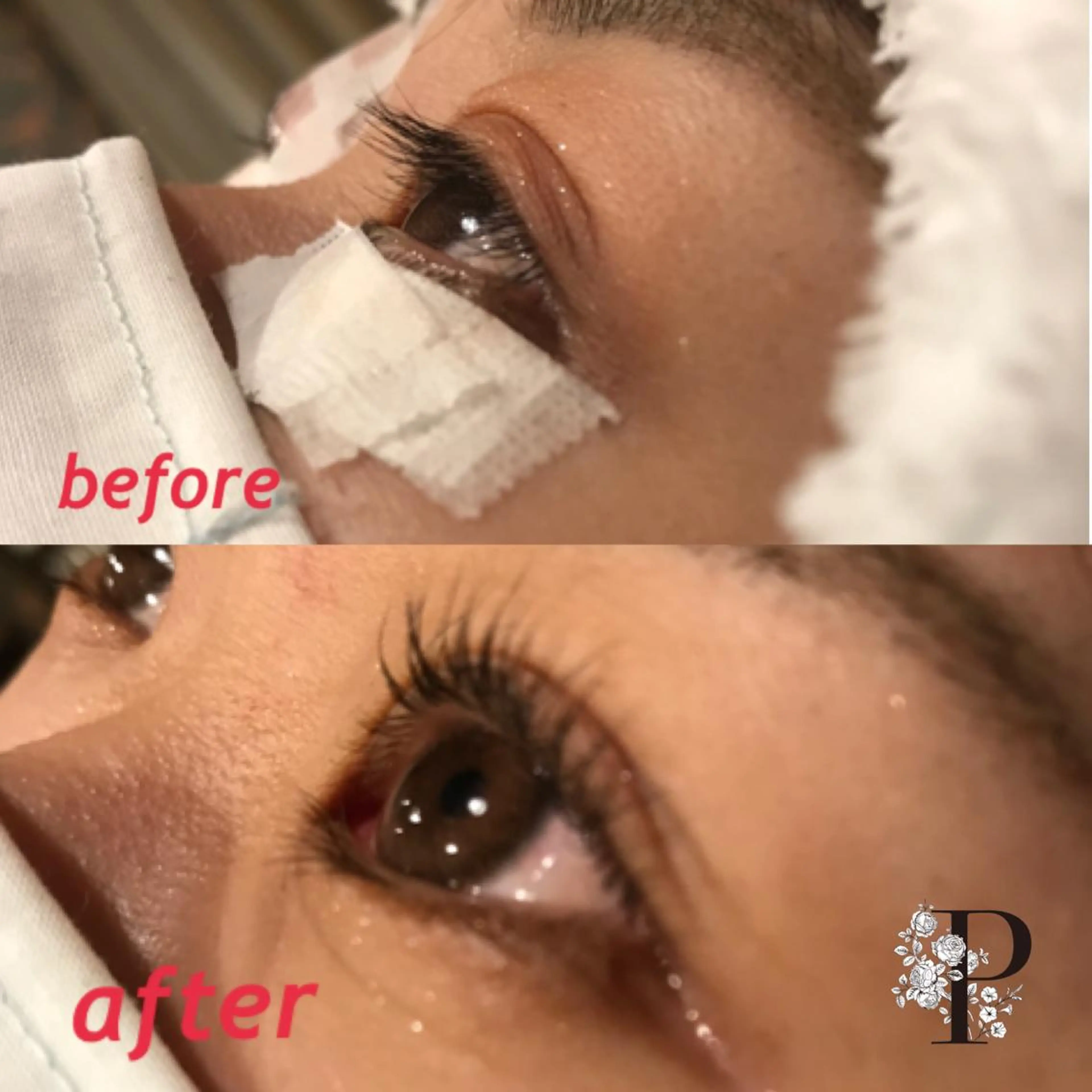 マツエク・マツパ パリジェンヌラッシュリフト MElulu YUKIのマツエク・マツパデザイン