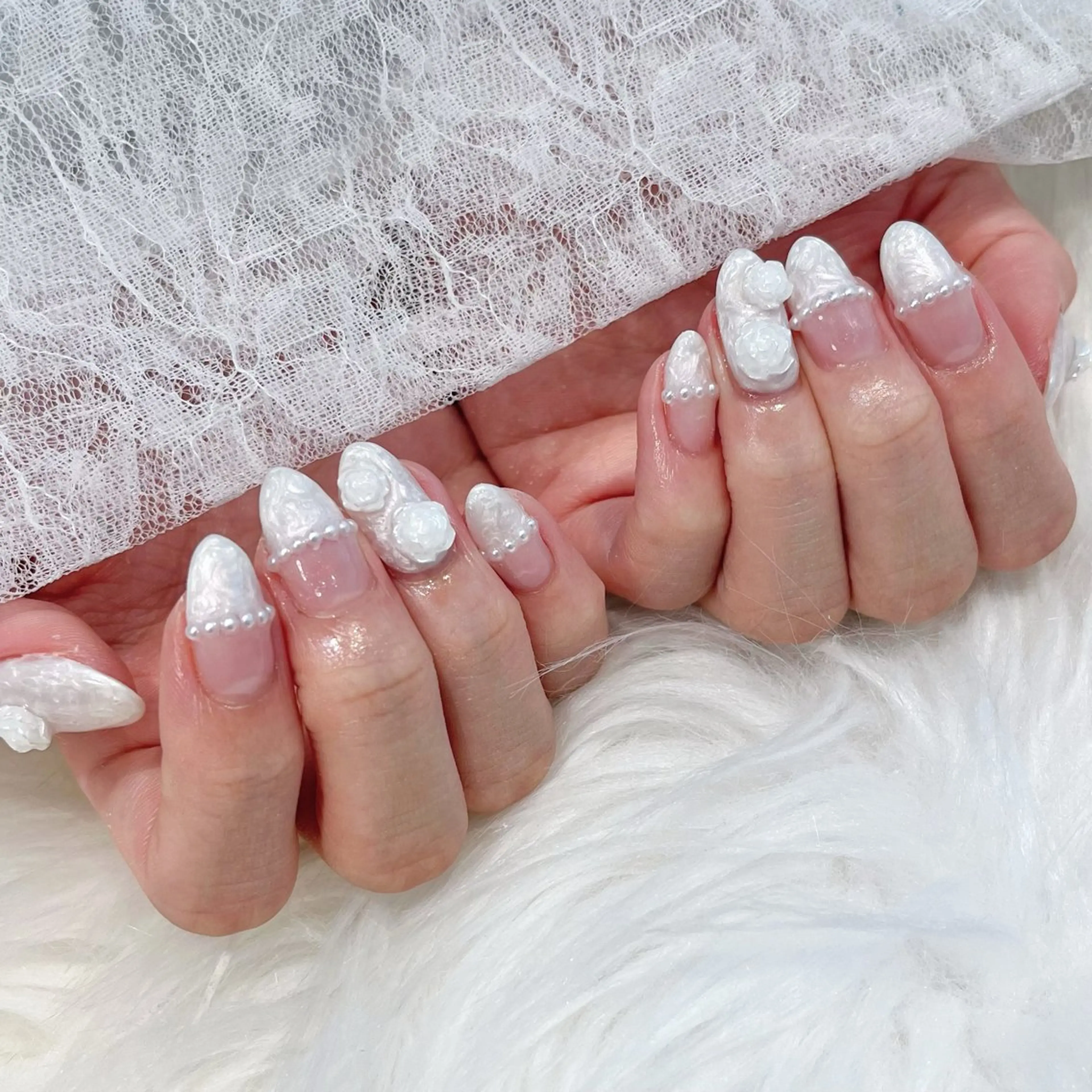 ネイル はあとねいる天王町店所属・HARUKA 🐼のネイルデザイン