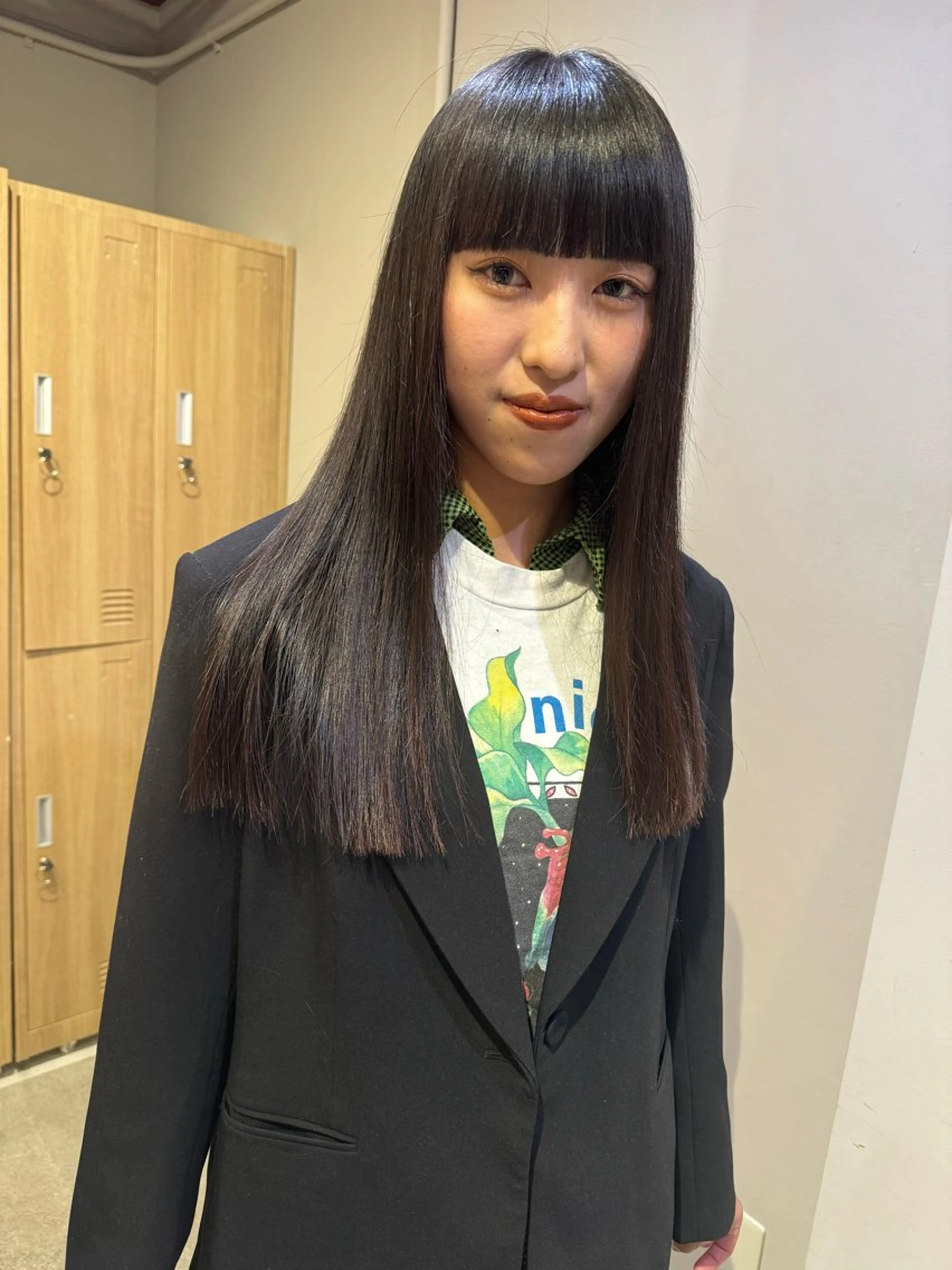 ロング カット ヘアカラー トリートメント 透明感×レイヤーカッ ト🌼kiraraのヘアスタイル