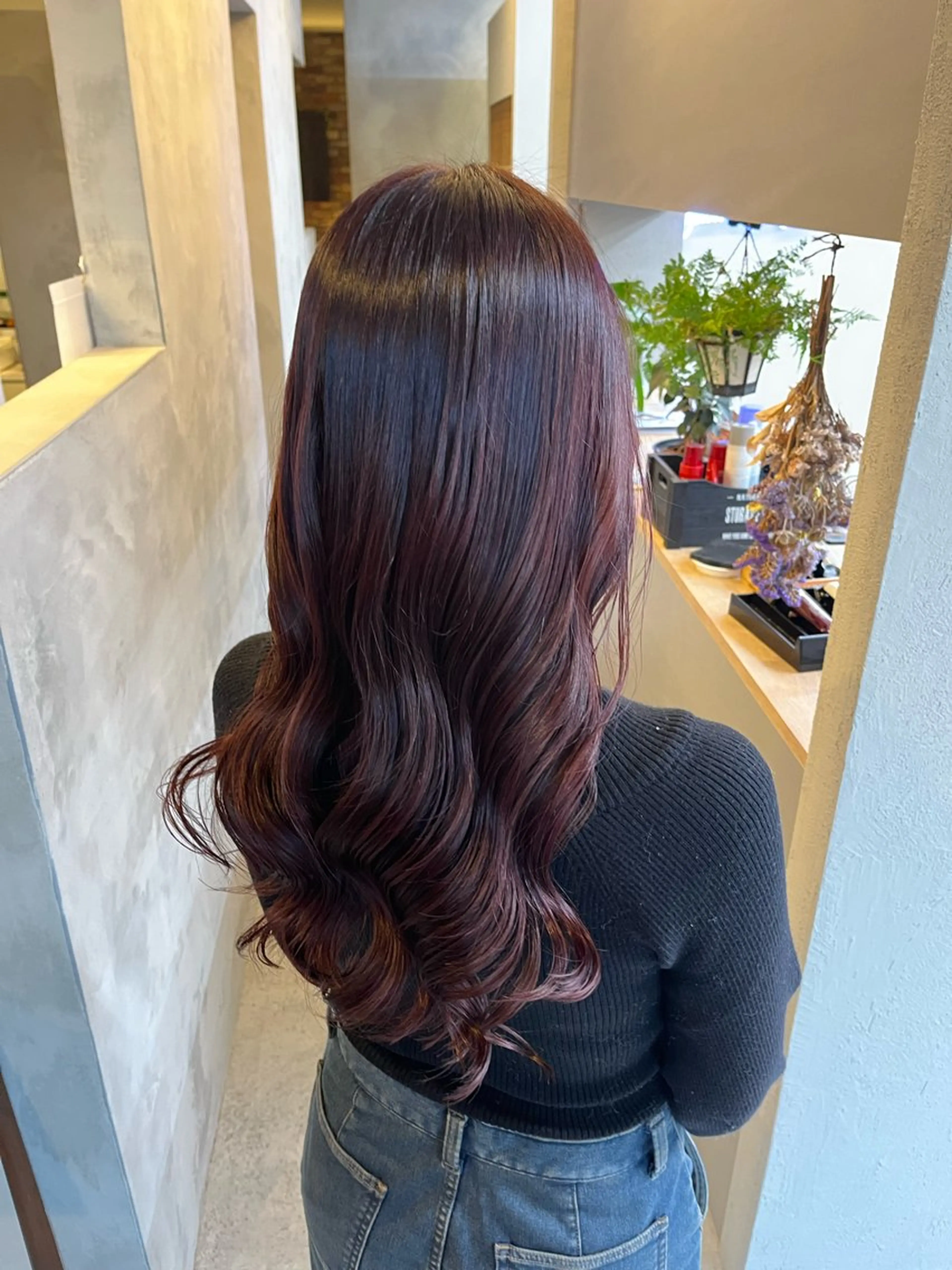 ロング カラー カット ヘアカラー トリートメント Salon de  COCO所属・Yuka /ツヤカラー✨のヘアスタイル