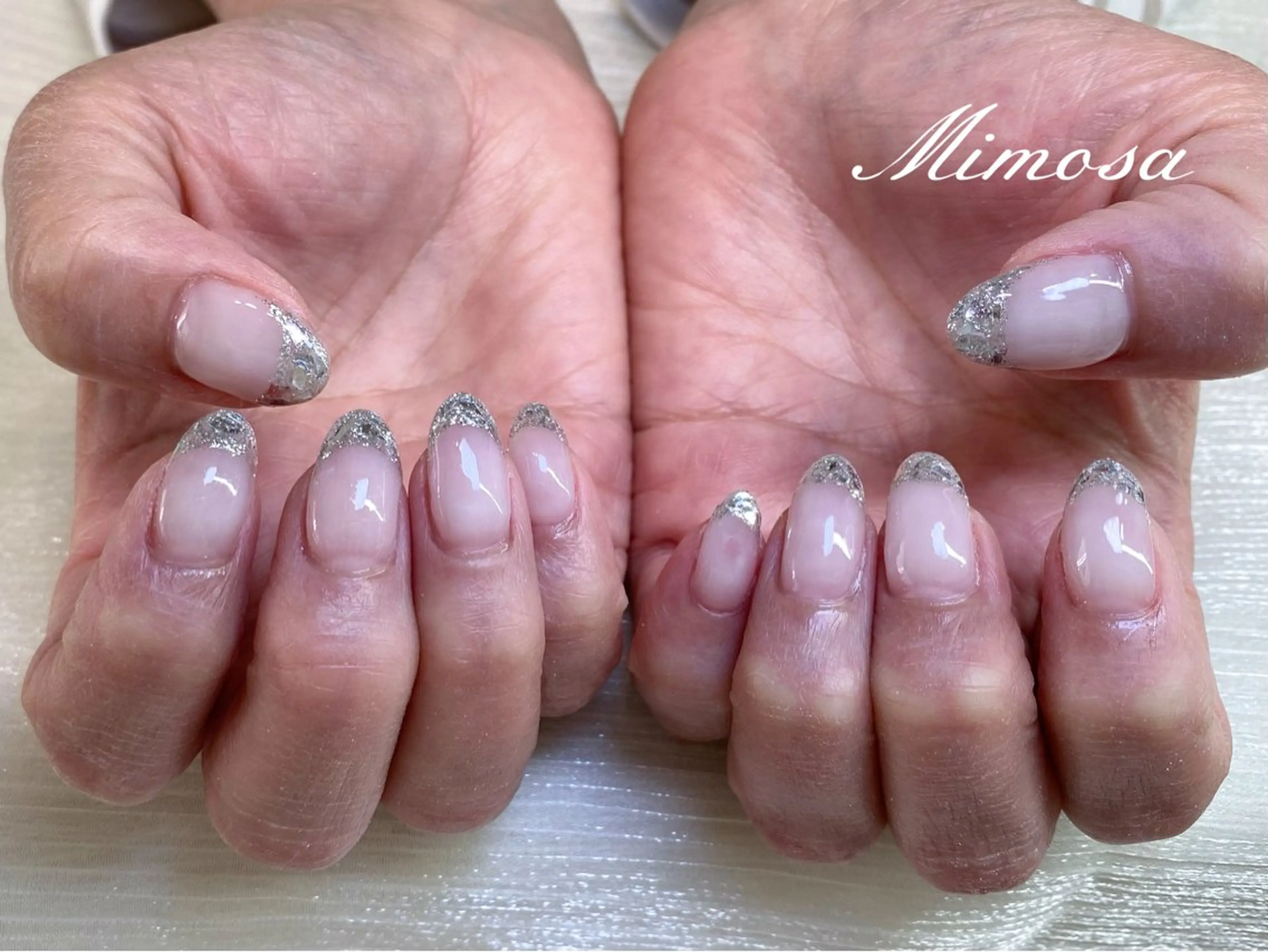 ネイル ハンドネイル 💛Mimosa💛 吉祥寺のネイルデザイン