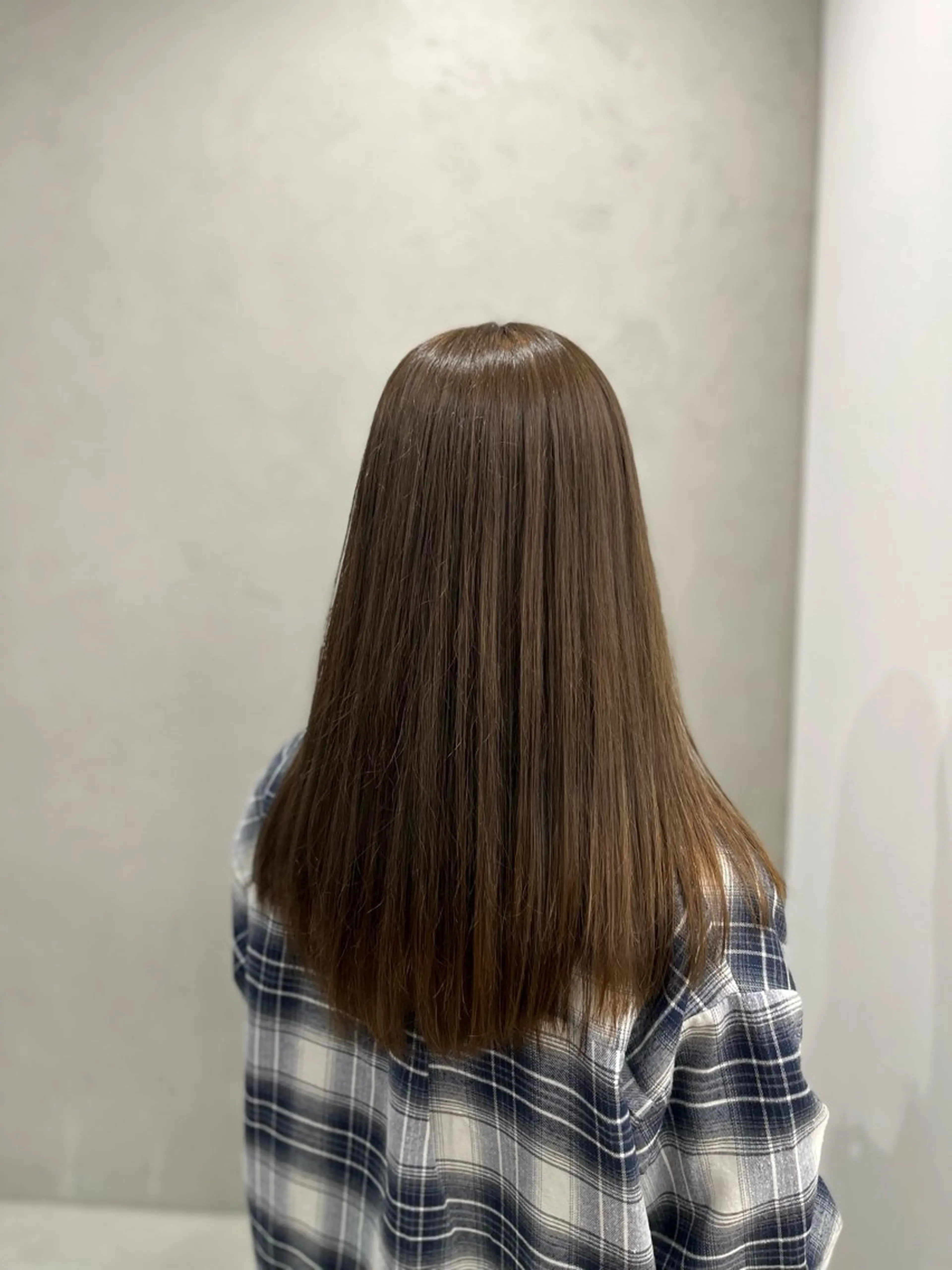 ロング カラー カット ヘアカラー ブリーチなし透明感 カラー✨横山 佳希のヘアスタイル