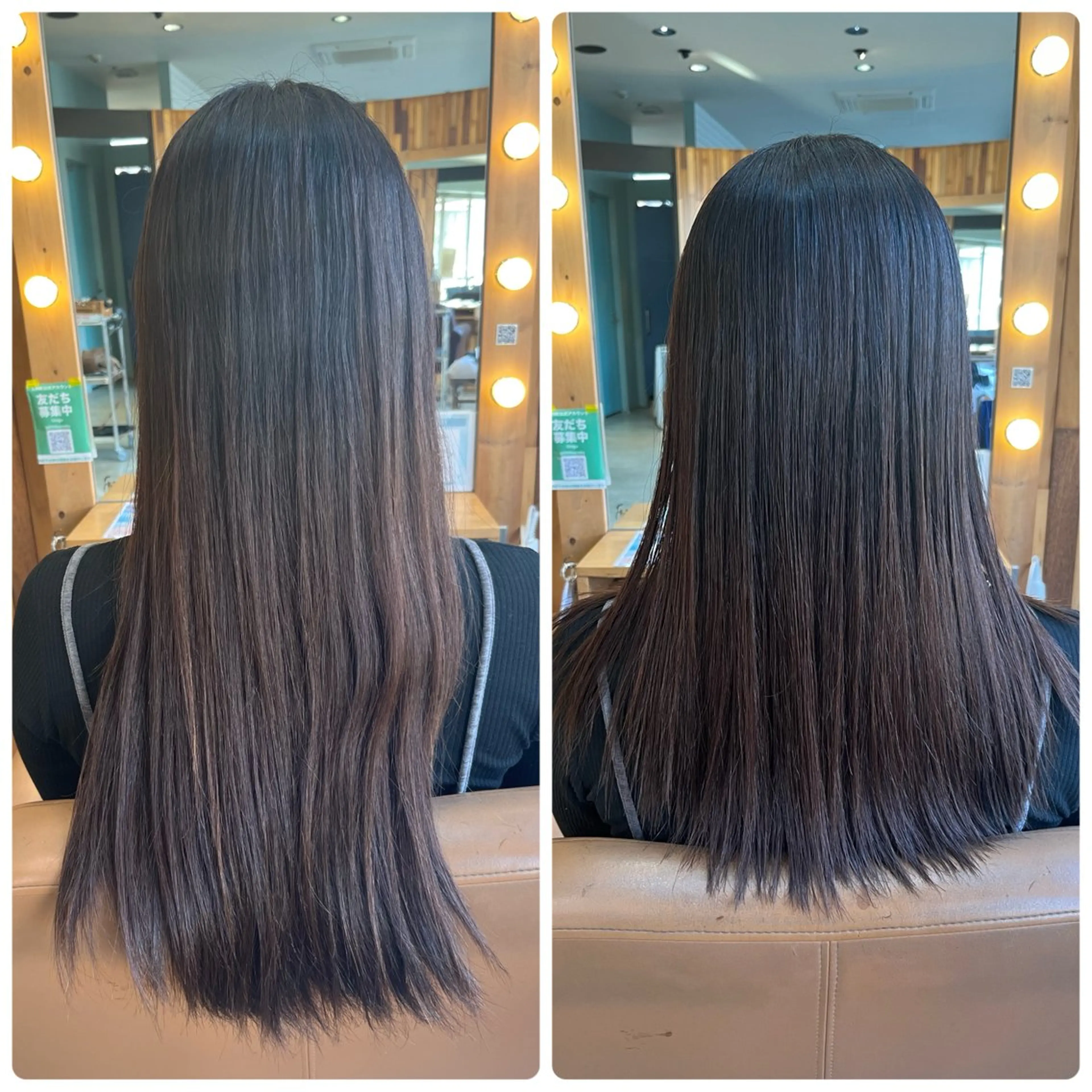 ロング レイヤーカット カット 長南 やよいのヘアスタイル