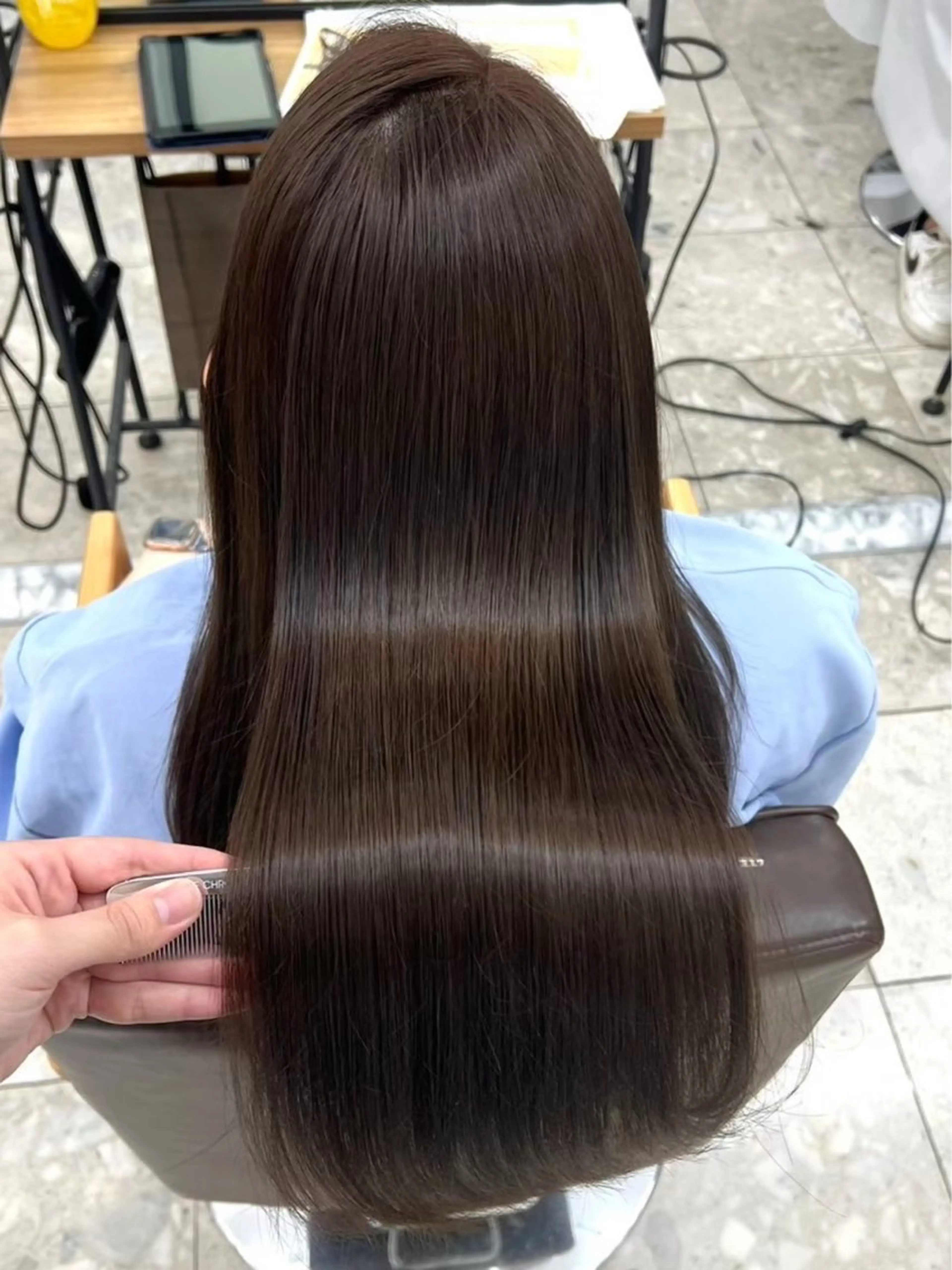 【初めてのストレートに✨】縮毛矯正💫¥11000→¥7700の写真