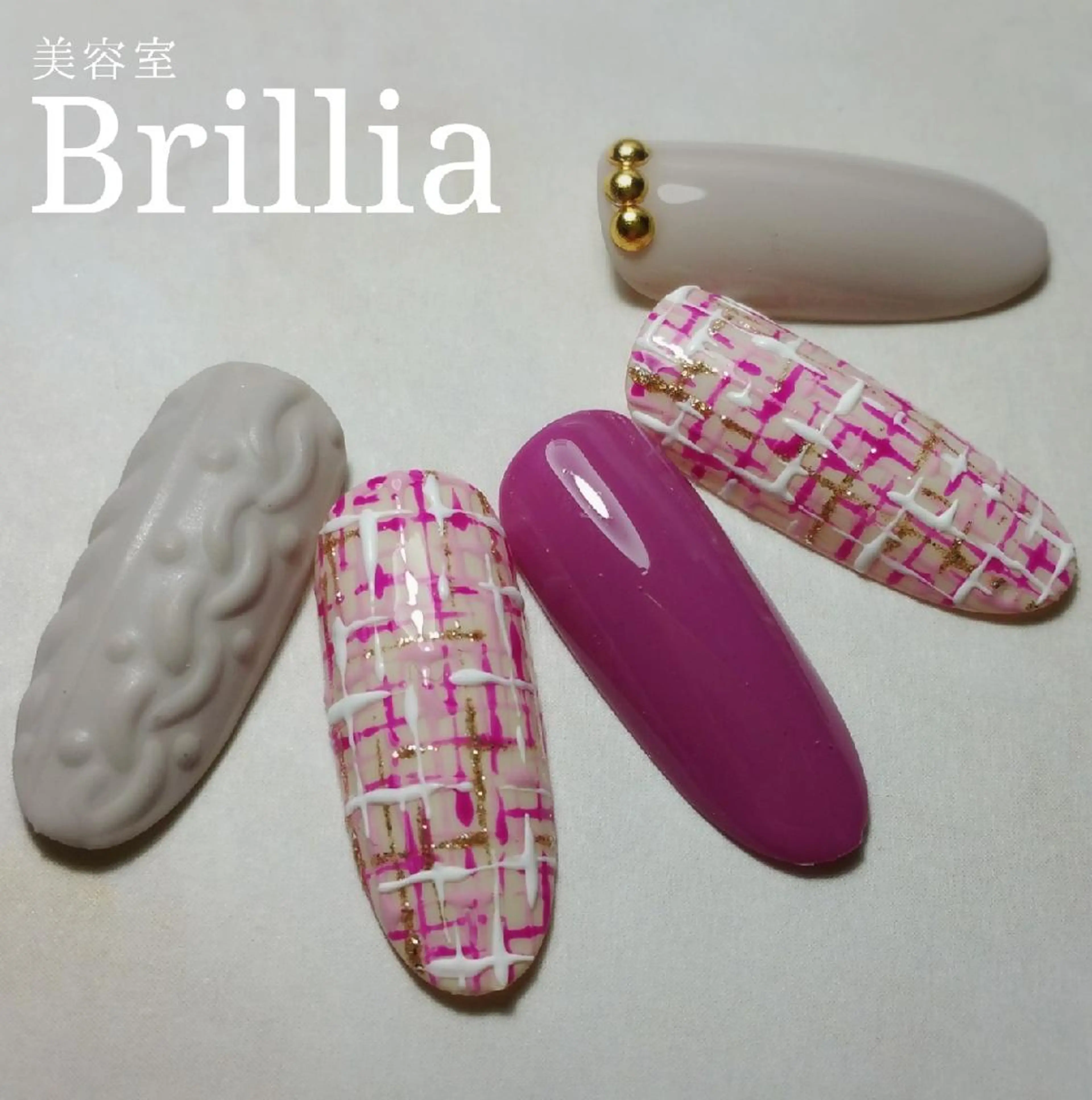 ネイル ハンドネイル 柴田 彩のネイルデザイン