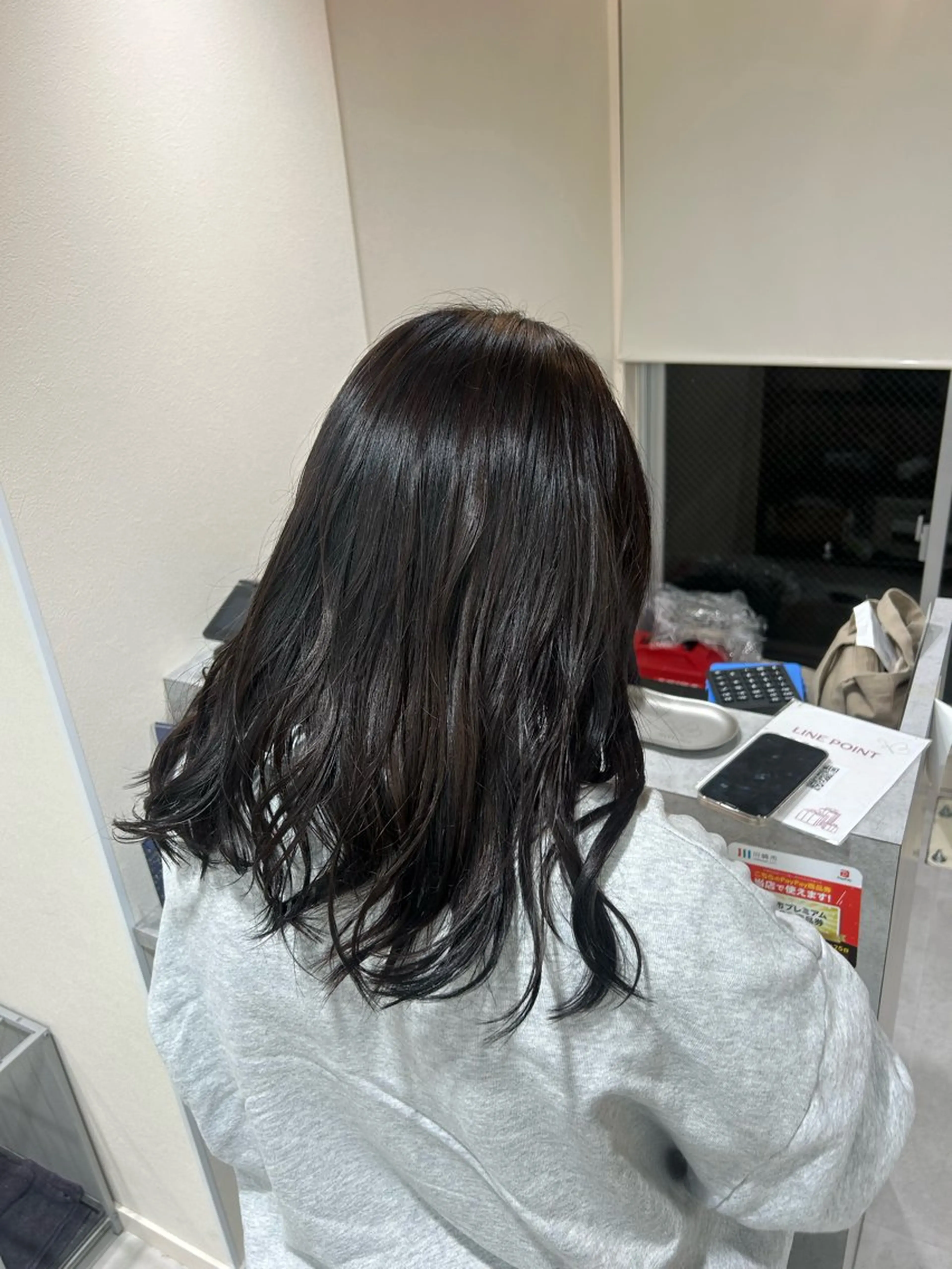 カラー カット ヘアカラー トリートメント ルナ/レイヤー /暖色/メンズカットのヘアスタイル