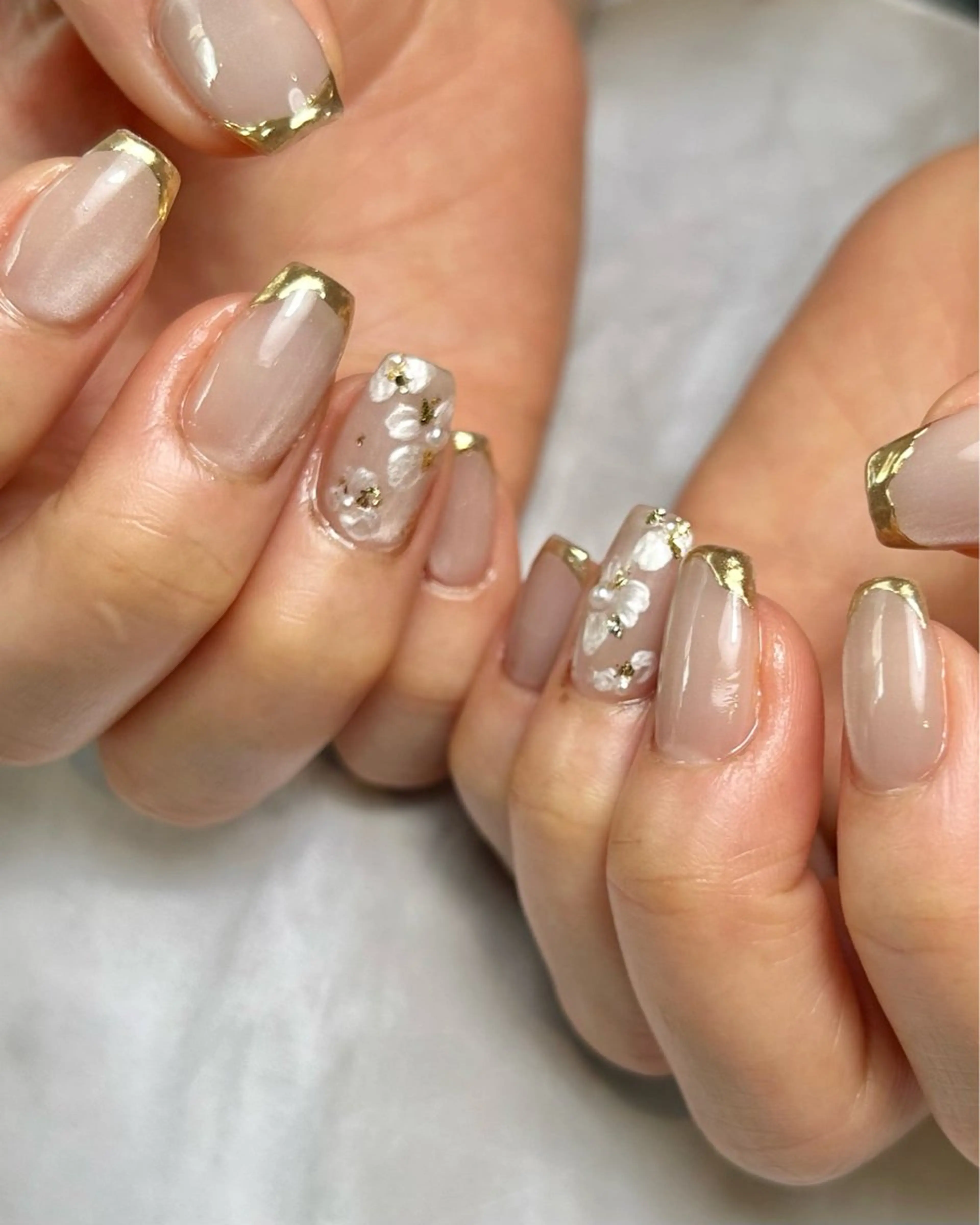 ネイル 持ち込み ハンドネイル Reflection marikoのネイルデザイン