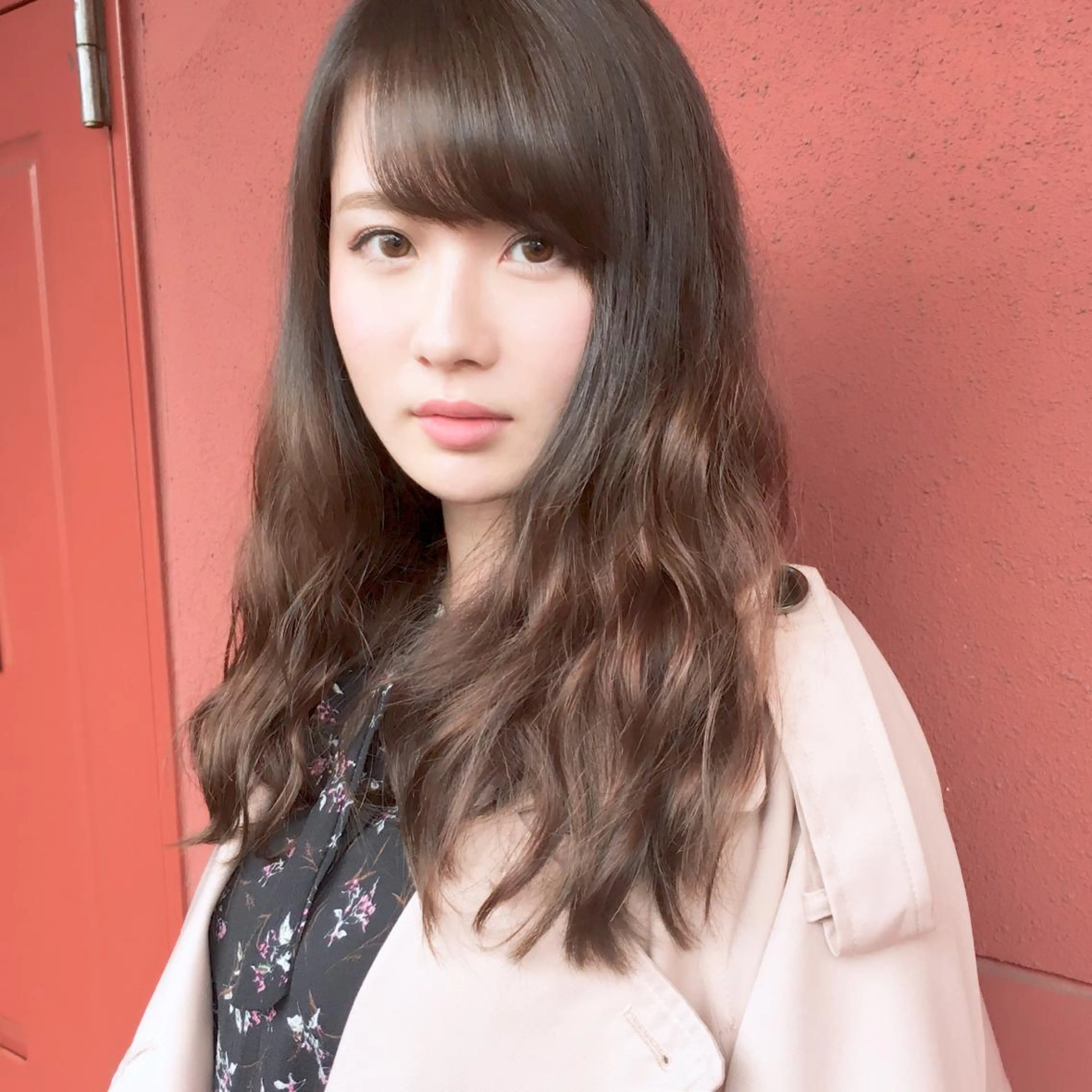 ロング パーマ デジタルパーマ 上川 美幸のヘアスタイル