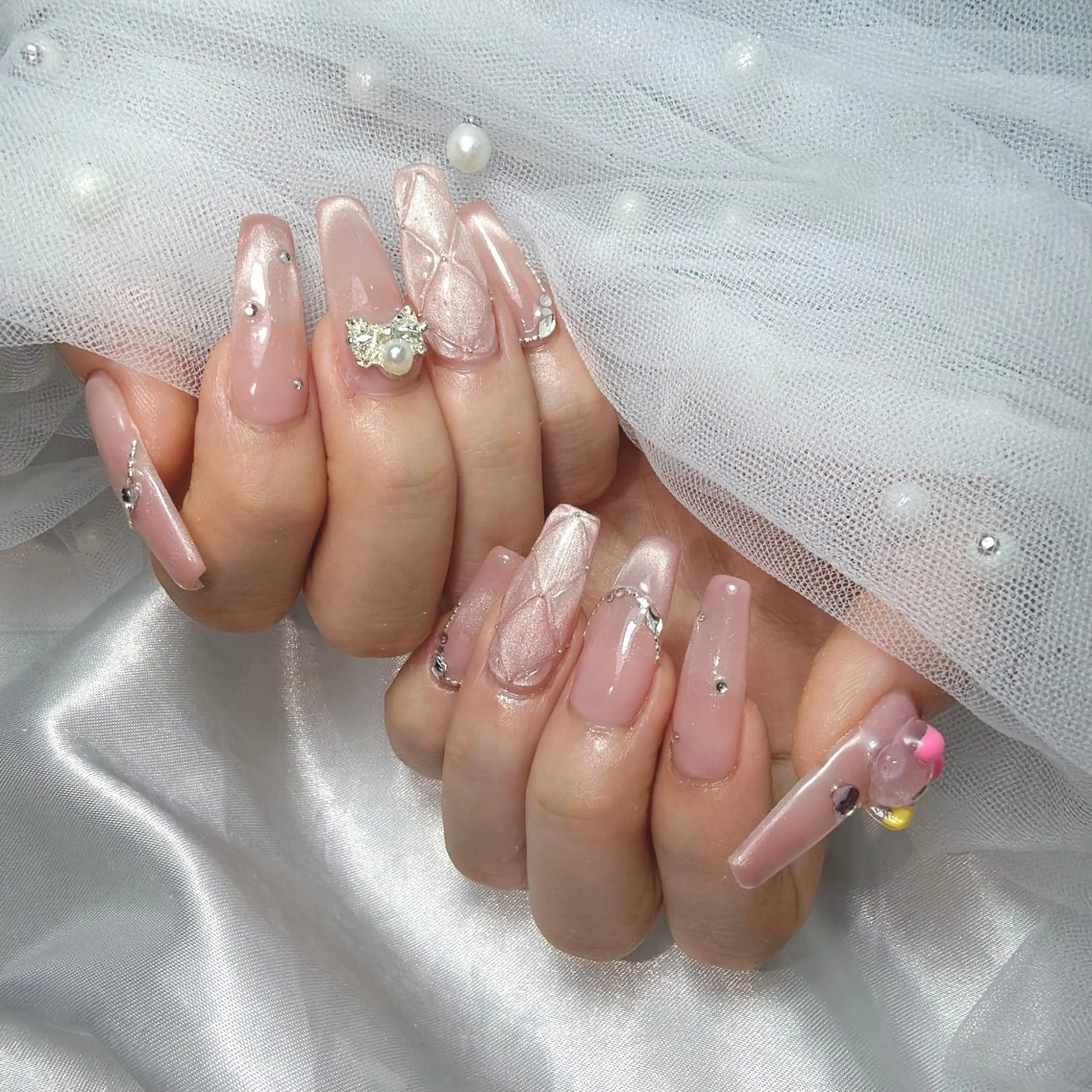 ネイル 持ち込み ネイルチップ You&Me IROHAのネイルデザイン