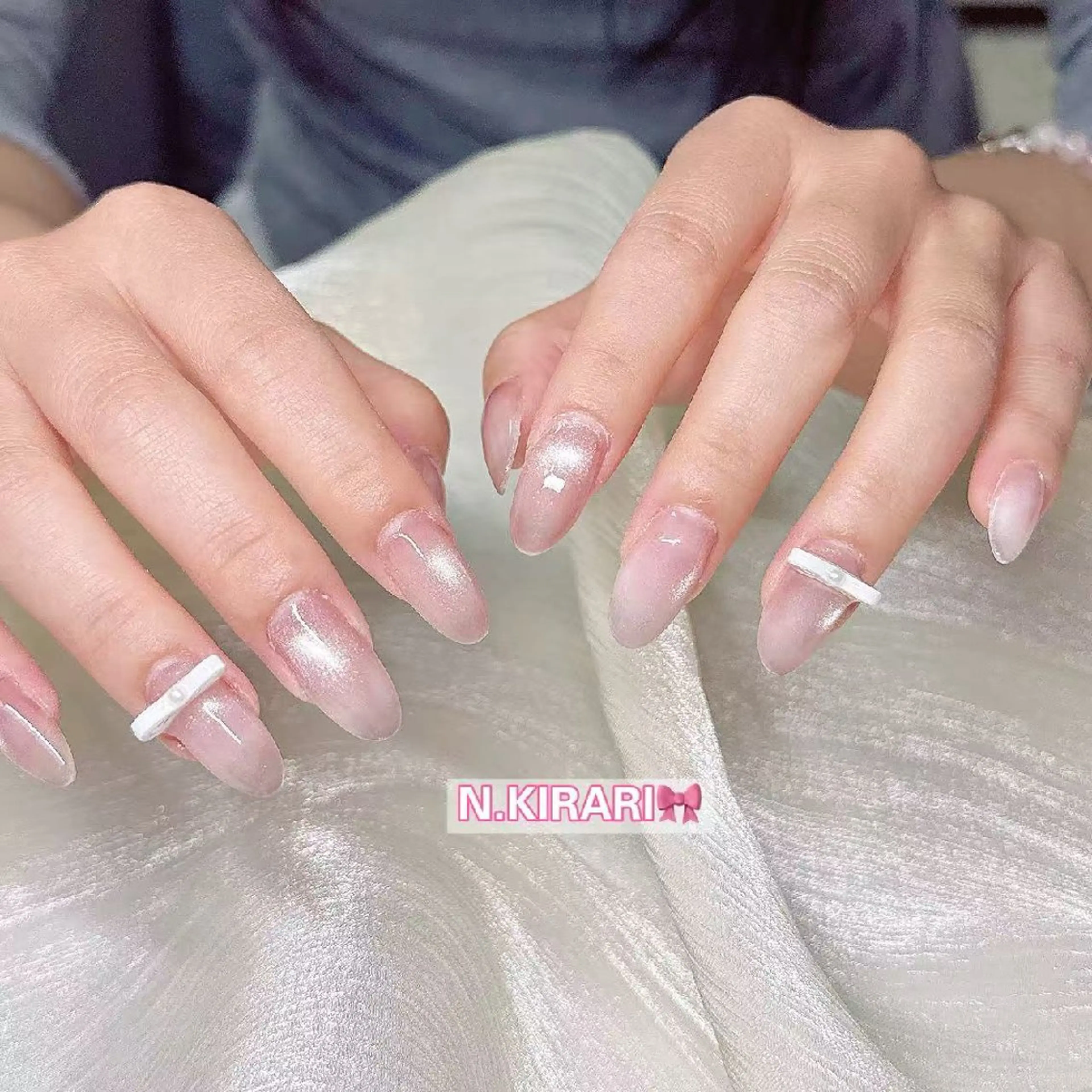 ネイル ハンドネイル ハンドケア 🎀 ユズ 🎀のネイルデザイン