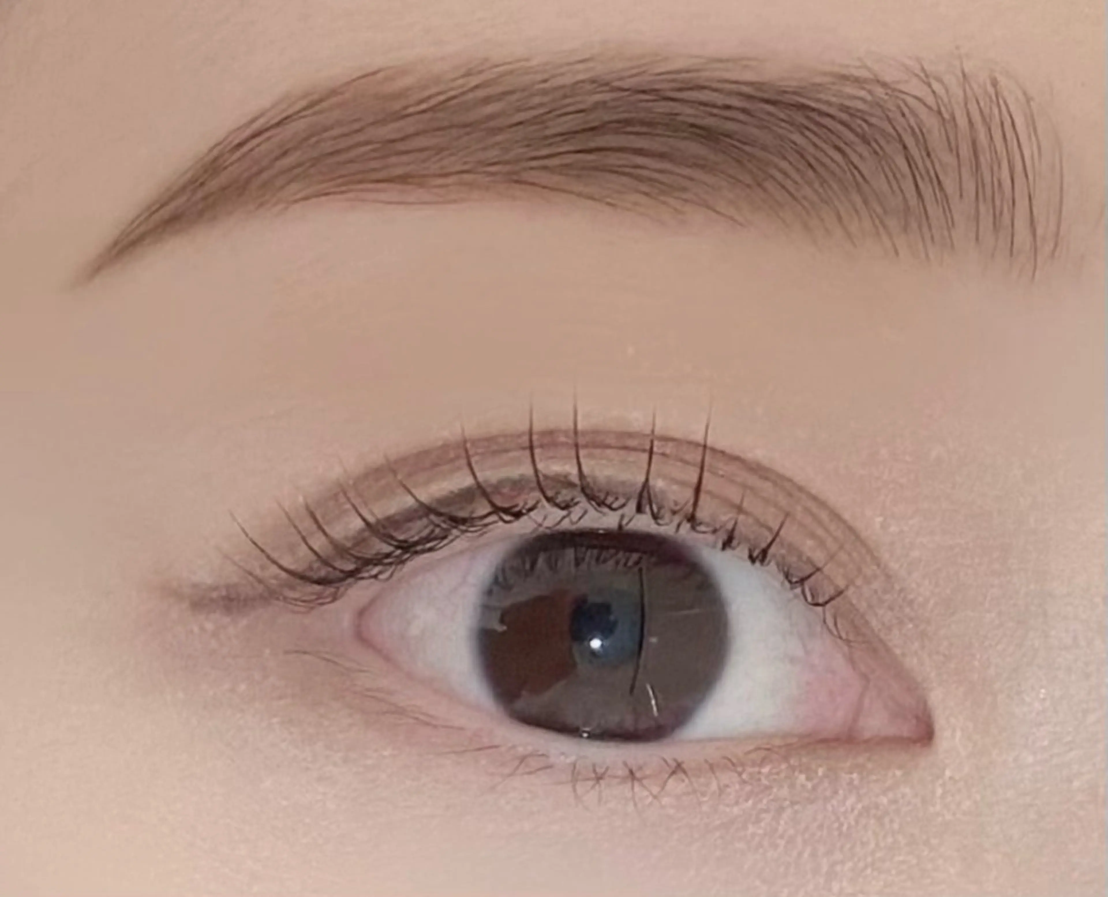 🩵美眉スタイリング(wax仕上げ)＋パリジェンヌの写真