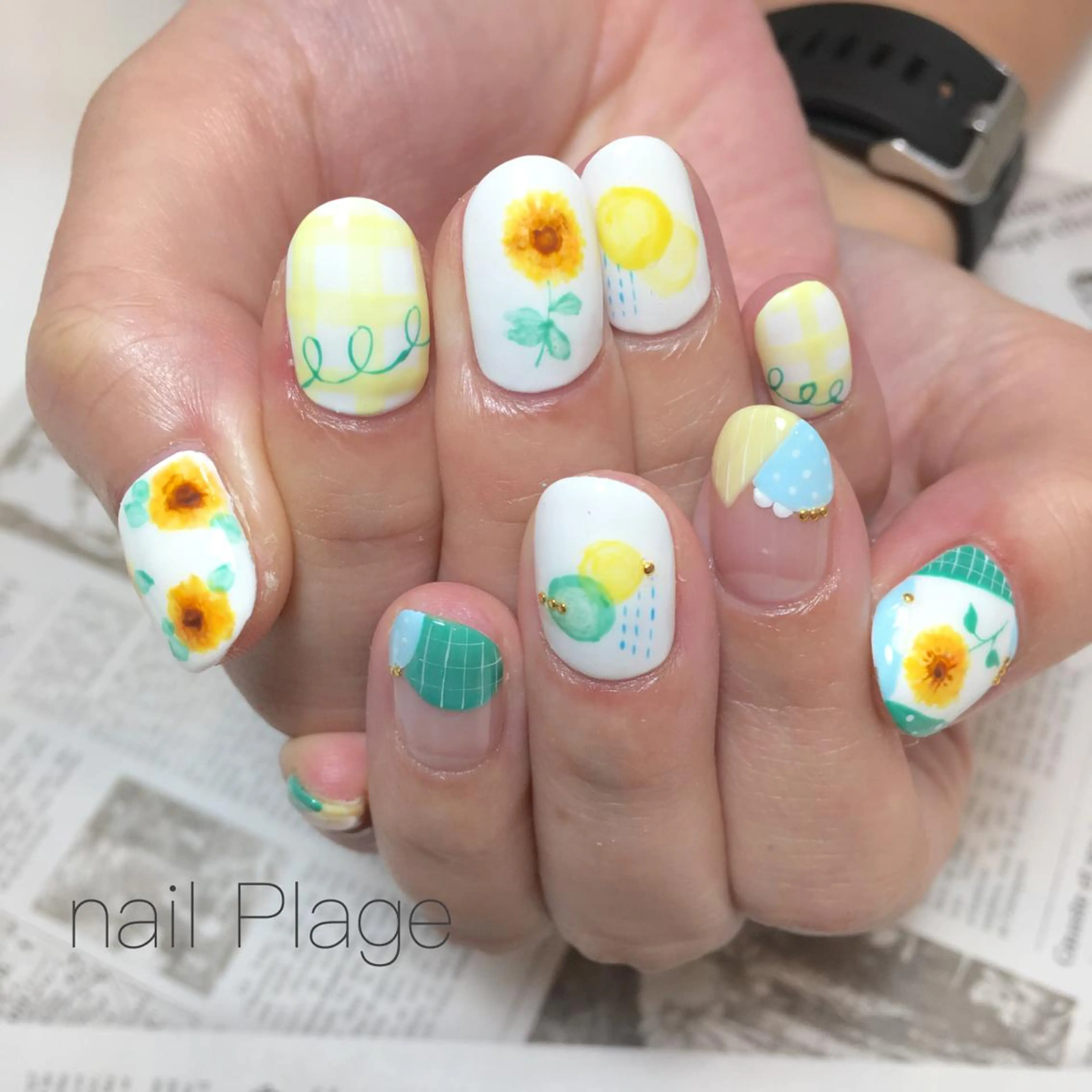 ネイル nail Plage Imai kanaのネイルデザイン