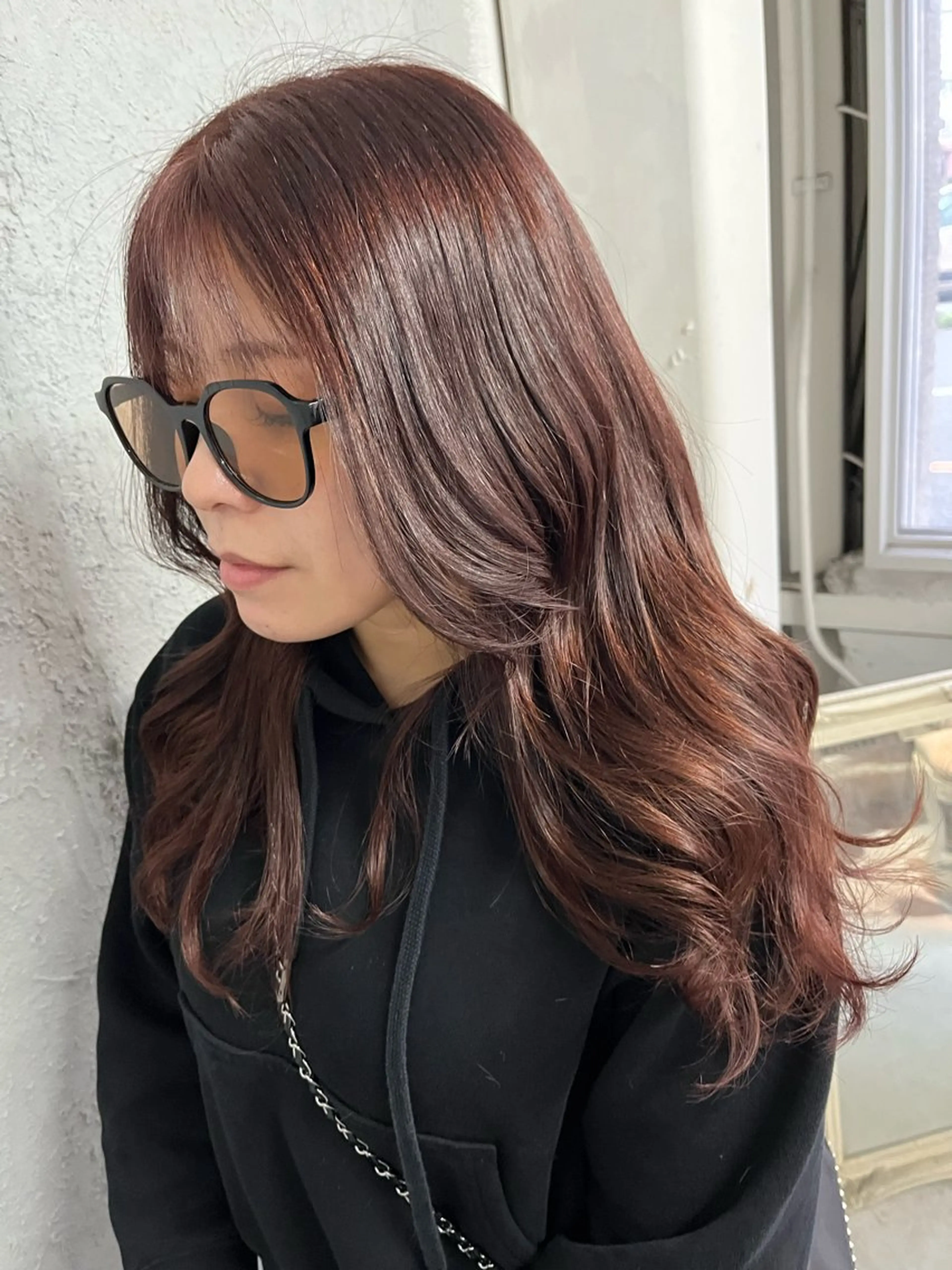 ロング カラー ヘアカラー Mariana雛/ 西大分/ハイライトのヘアスタイル