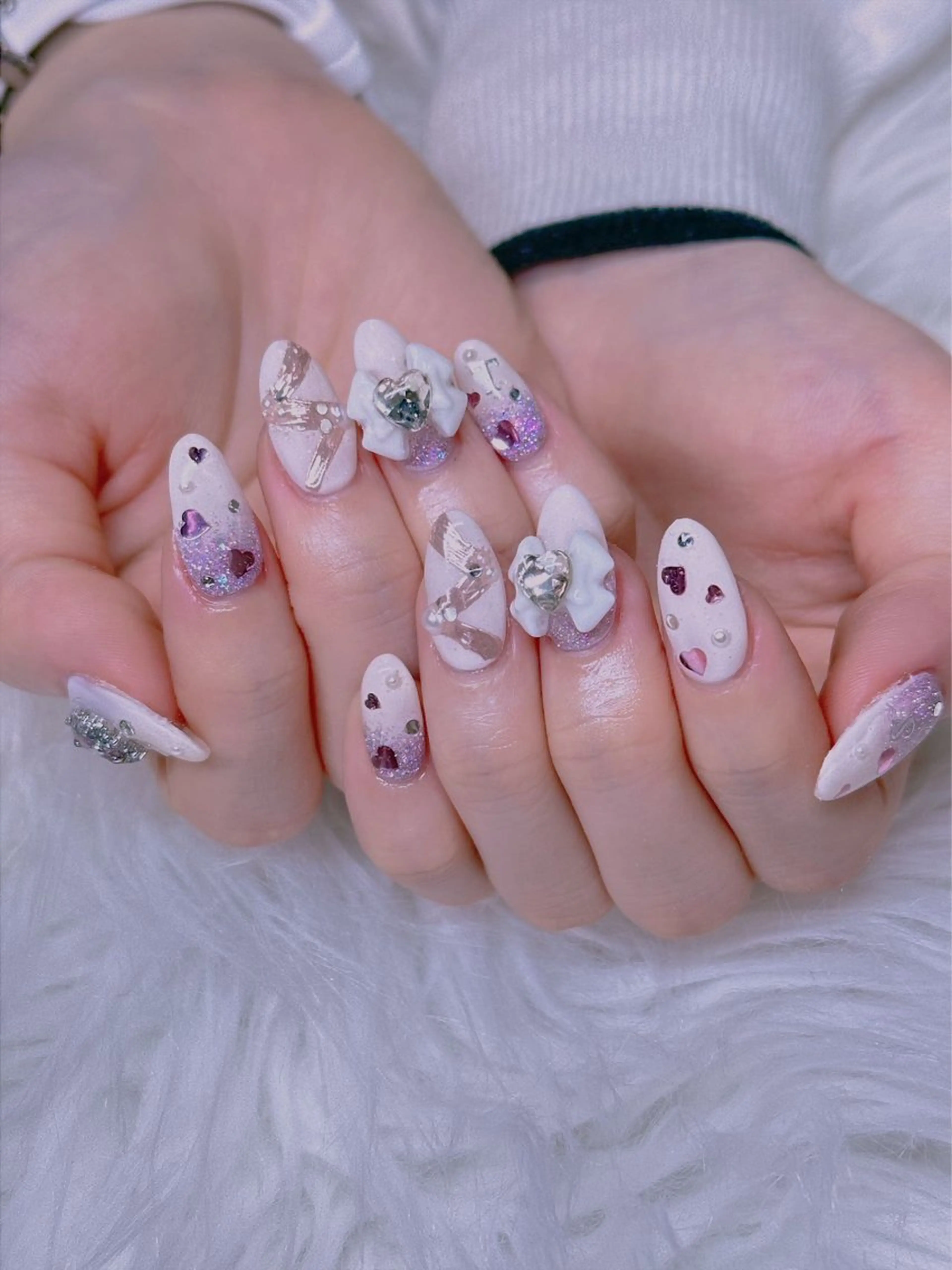 ネイル 長さだし専門店 M2　rikaのネイルデザイン