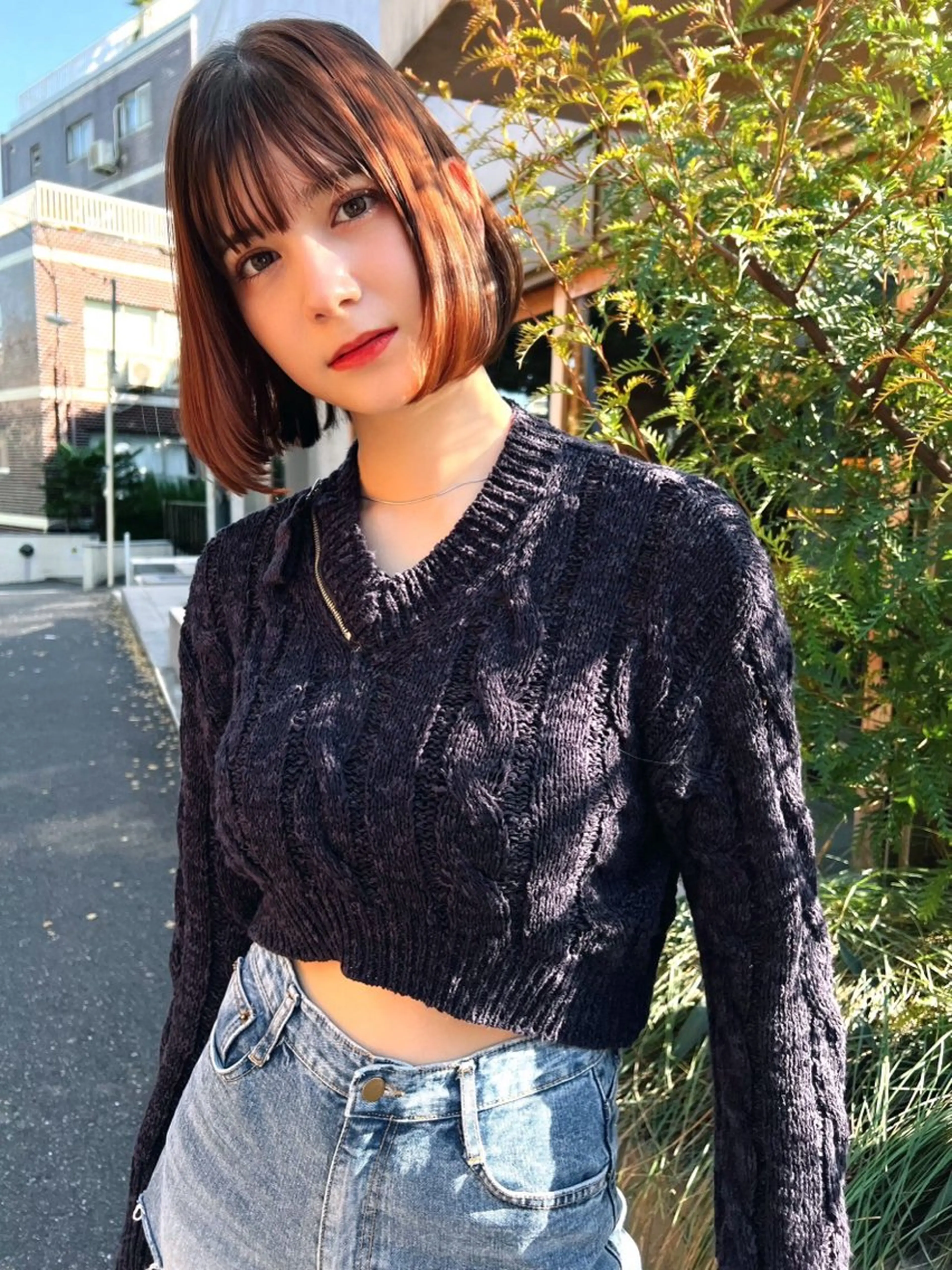 ミディアム 野尻 拓海のヘアスタイル