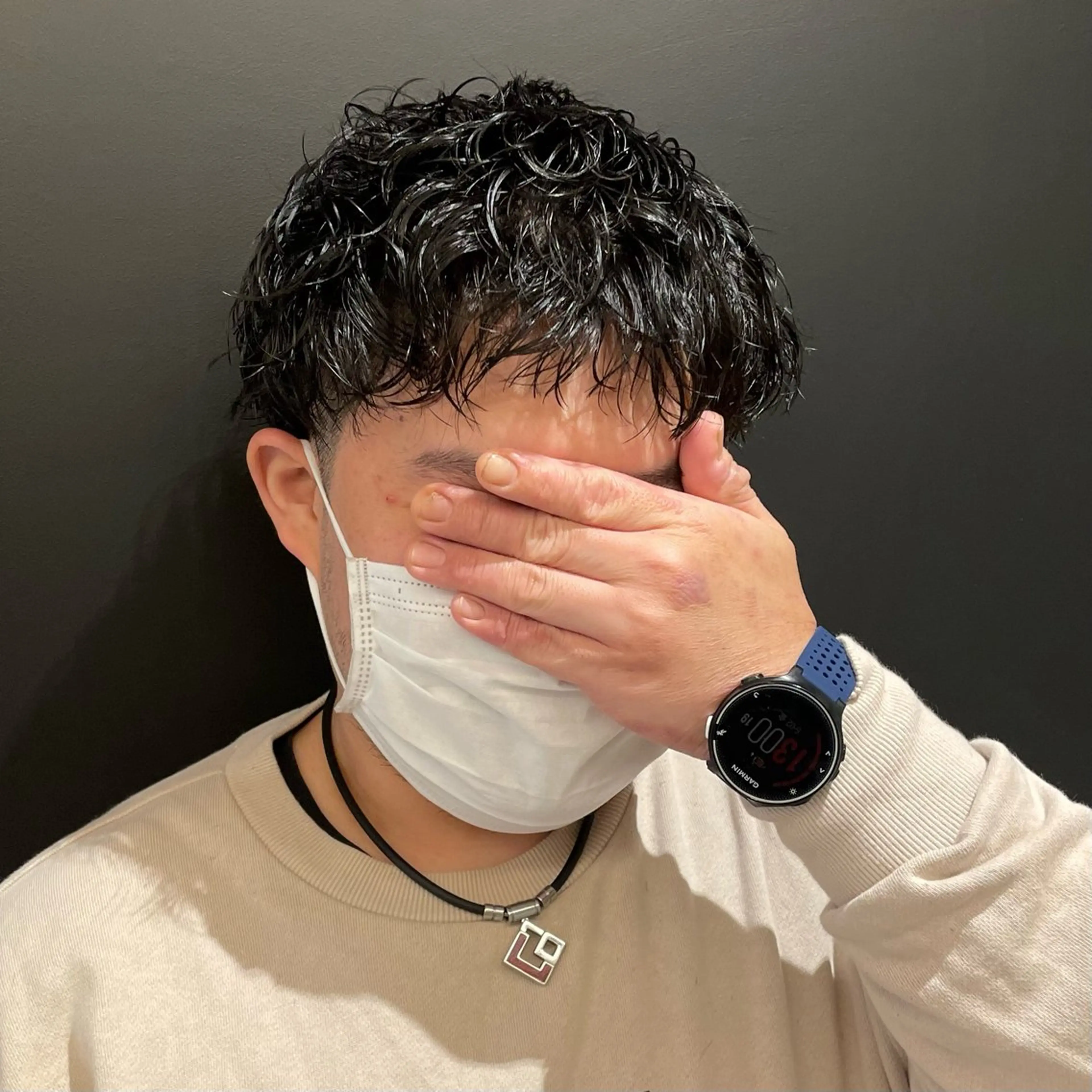 パーマ メンズ カット パーマ 立川/メンズヘア/ 眉スタイリングの眉毛・アイブロウイメージ