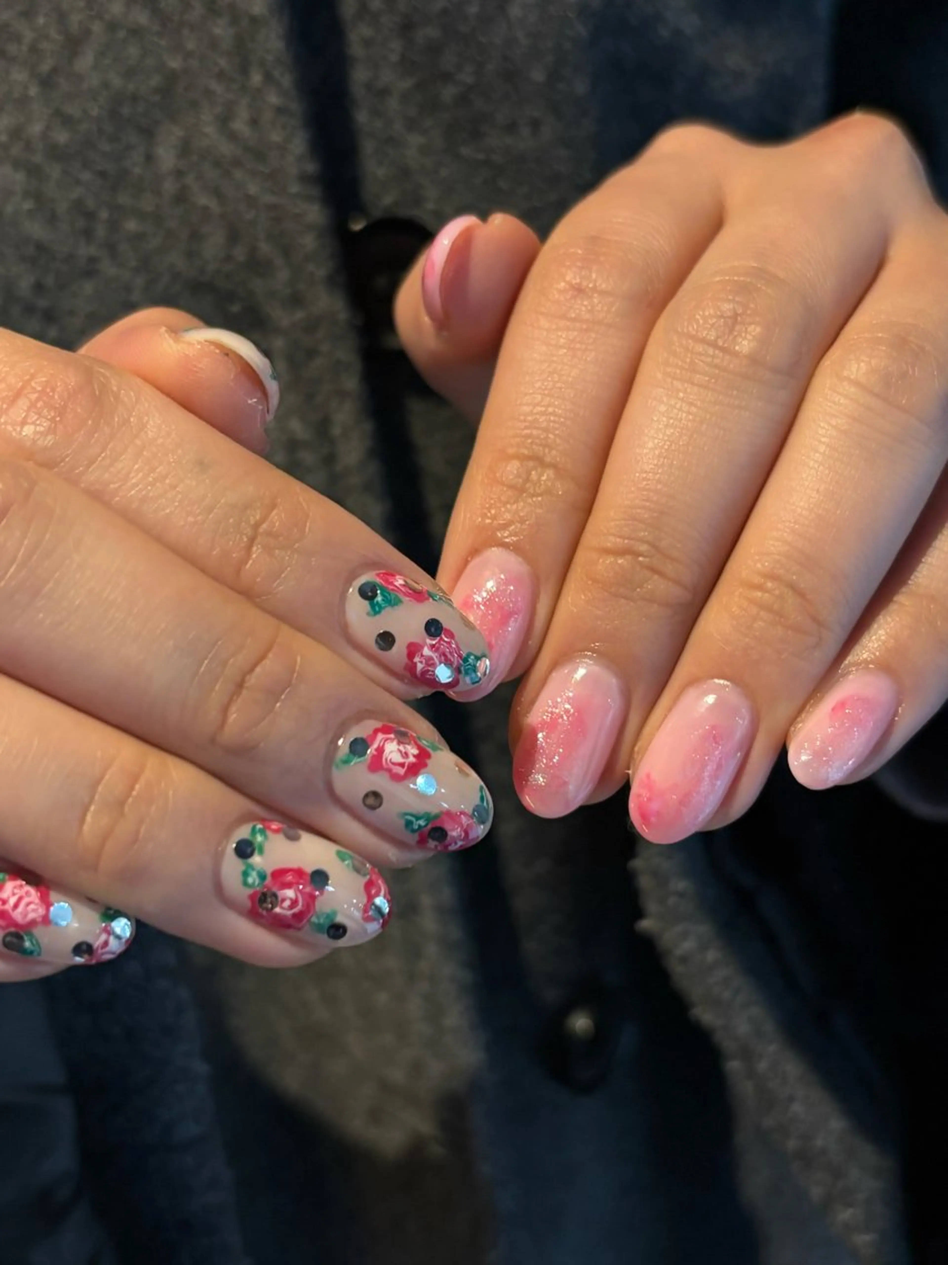 ネイル ハンドネイル 【Zina京都駅前】 きぬがわ らむのネイルデザイン