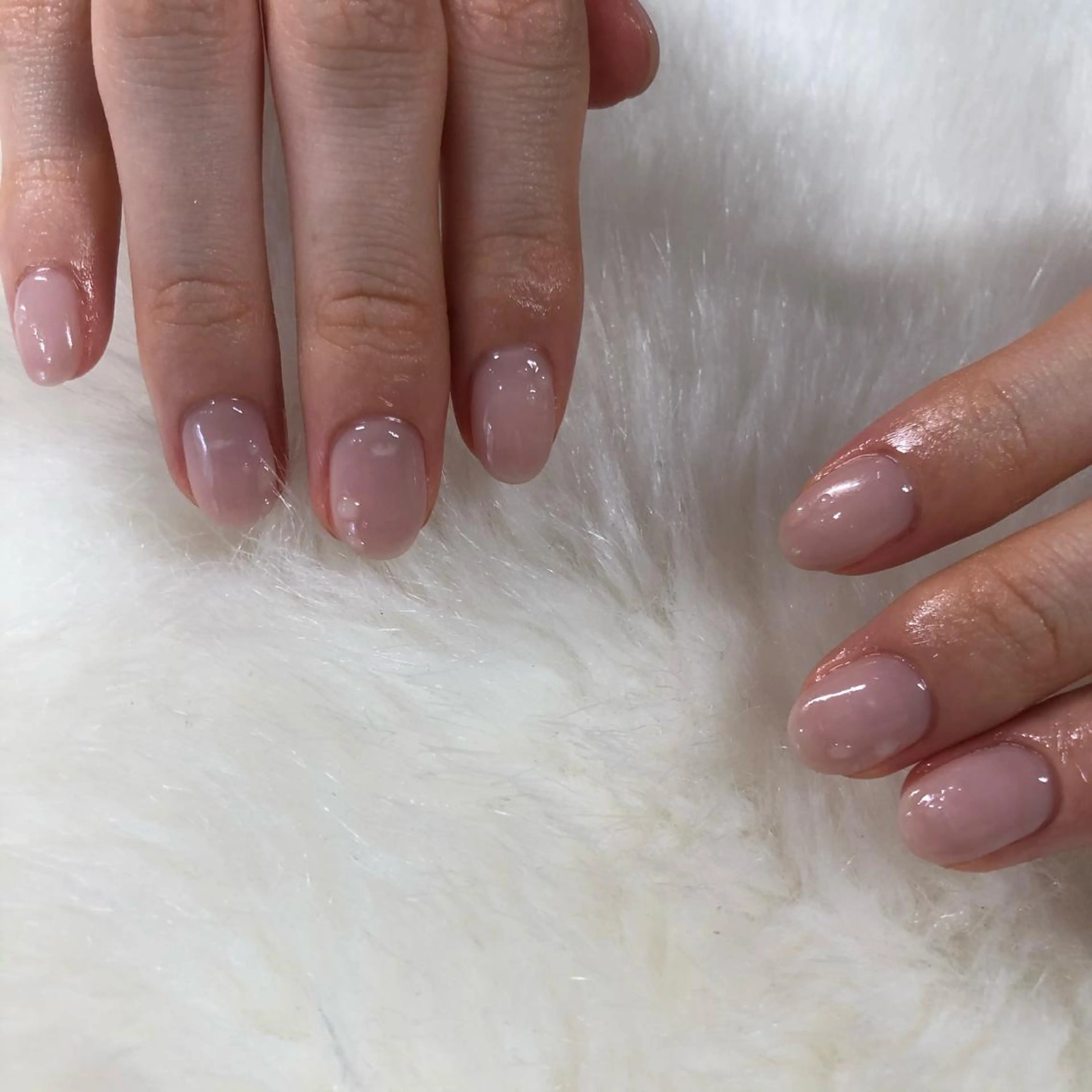 ネイル ワンカラーネイル ハンドネイル フットネイル ハンドケア Nes.Nail所属・Miyagi Asamiのネイルデザイン