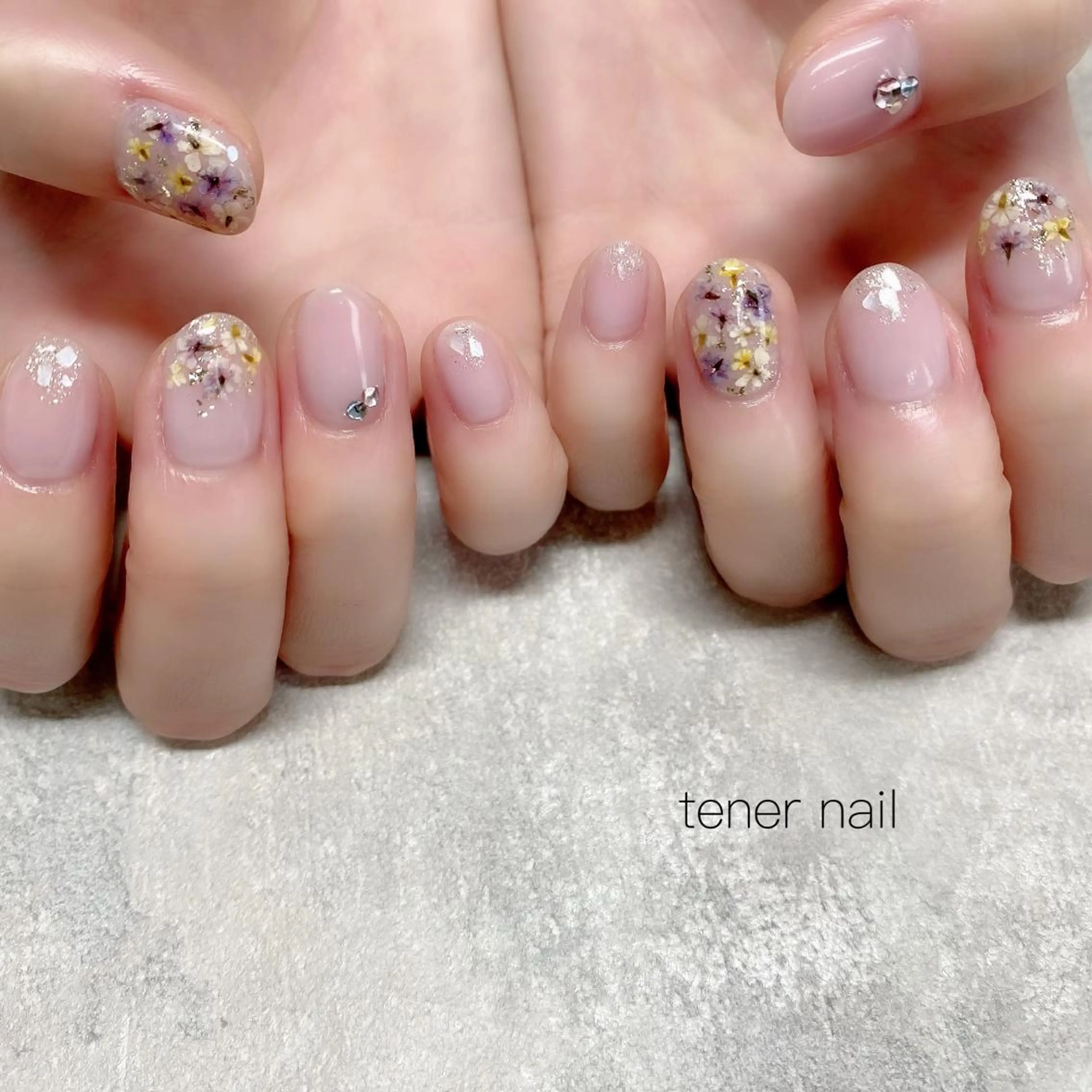 ネイル フラワーネイル tener  nail  テネルネイル所属・テネルネイル tener nailのネイルデザイン