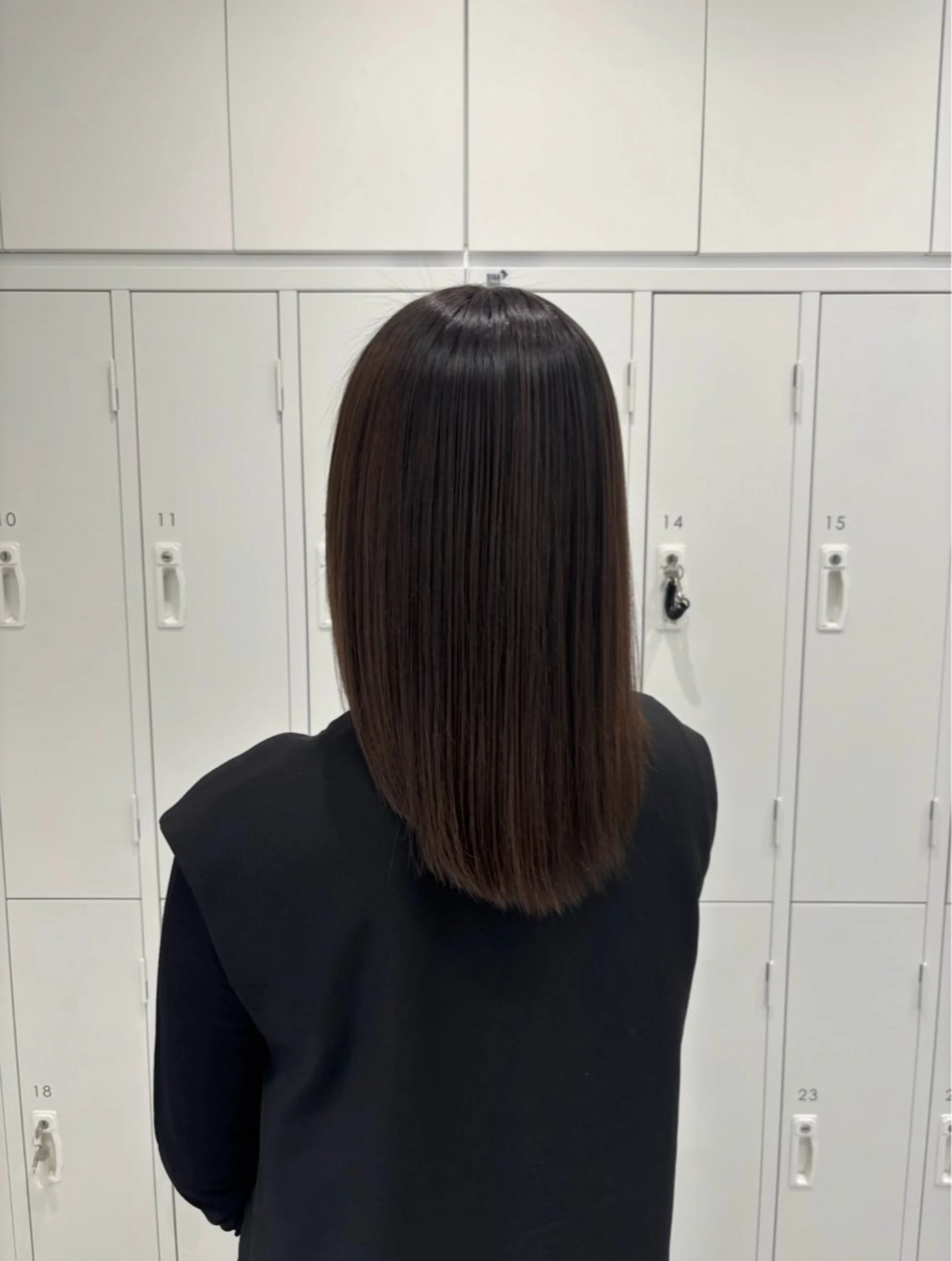 カラー オリーブカラー 縮毛矯正 miyu モデル募集中🪽のヘアスタイル