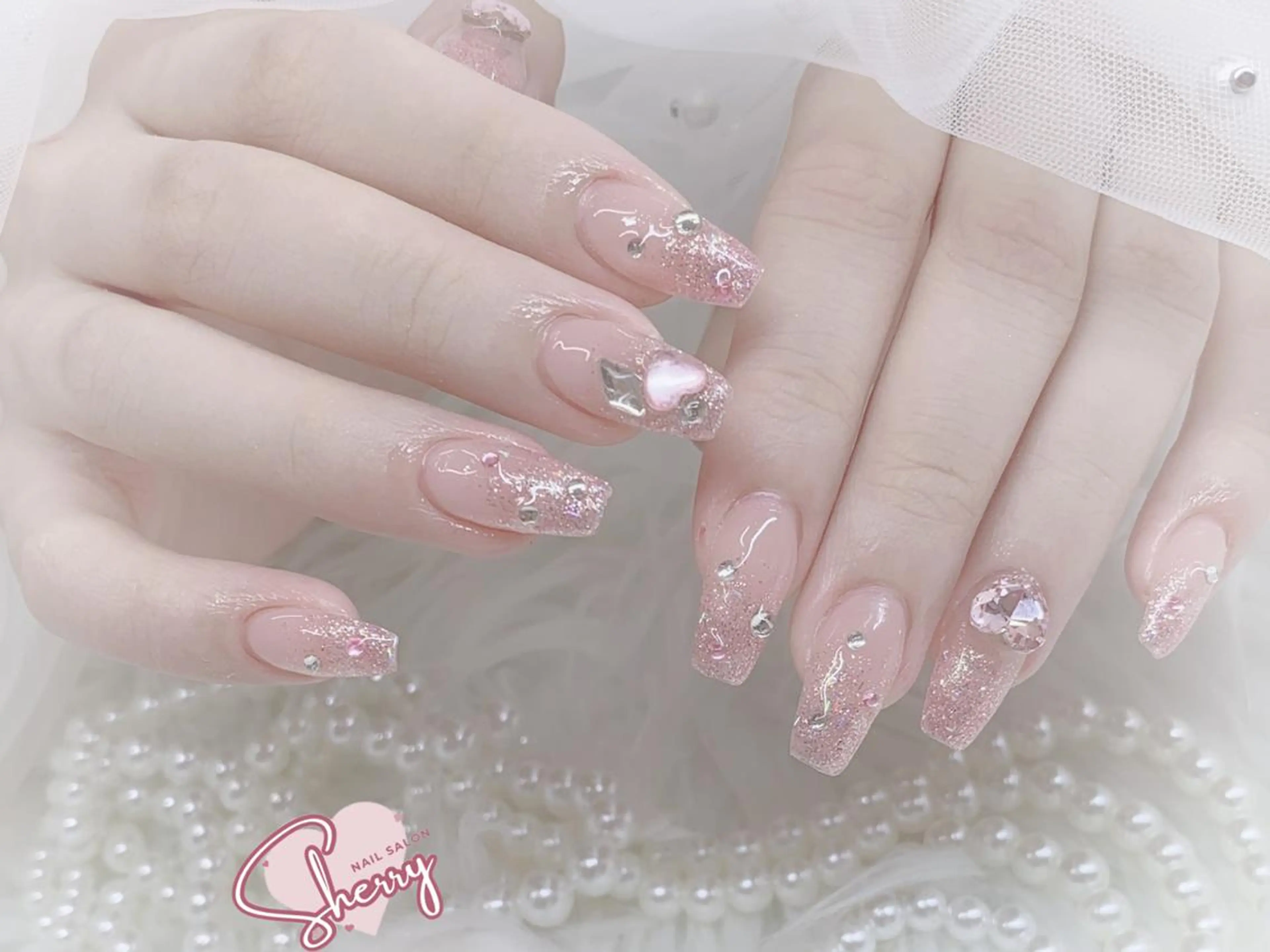 ネイル アートネイル チークネイル フットネイル ジェルネイル キラキラネイル moe自宅ネイルサロン所属・萌 自宅ネイルサロンのネイルデザイン