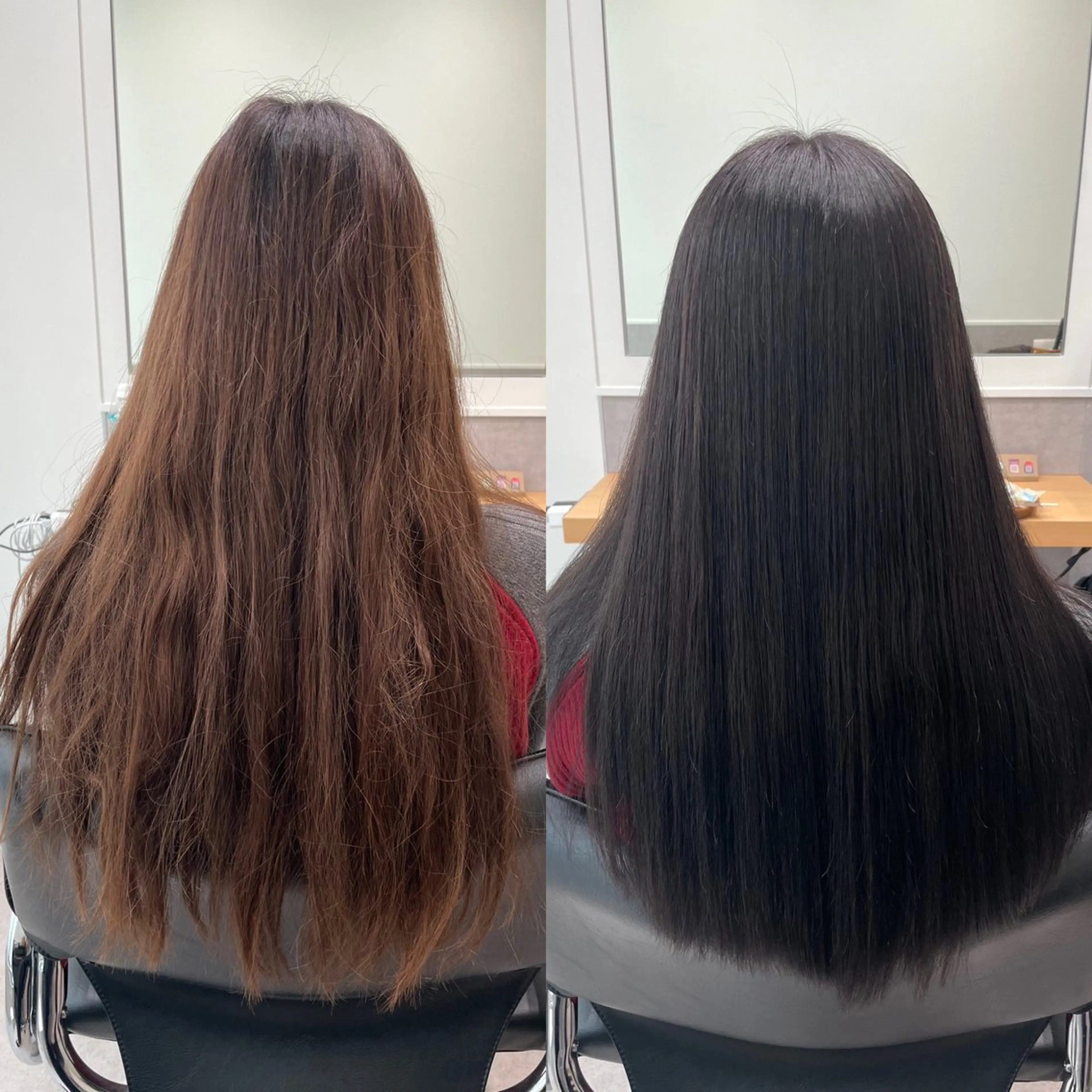 ロング カラー アディクシーカラー 透明感カラー エドルカラー グレージュ ロング 髪質改善ヘアケア 艶髪特化/上田のヘアスタイル