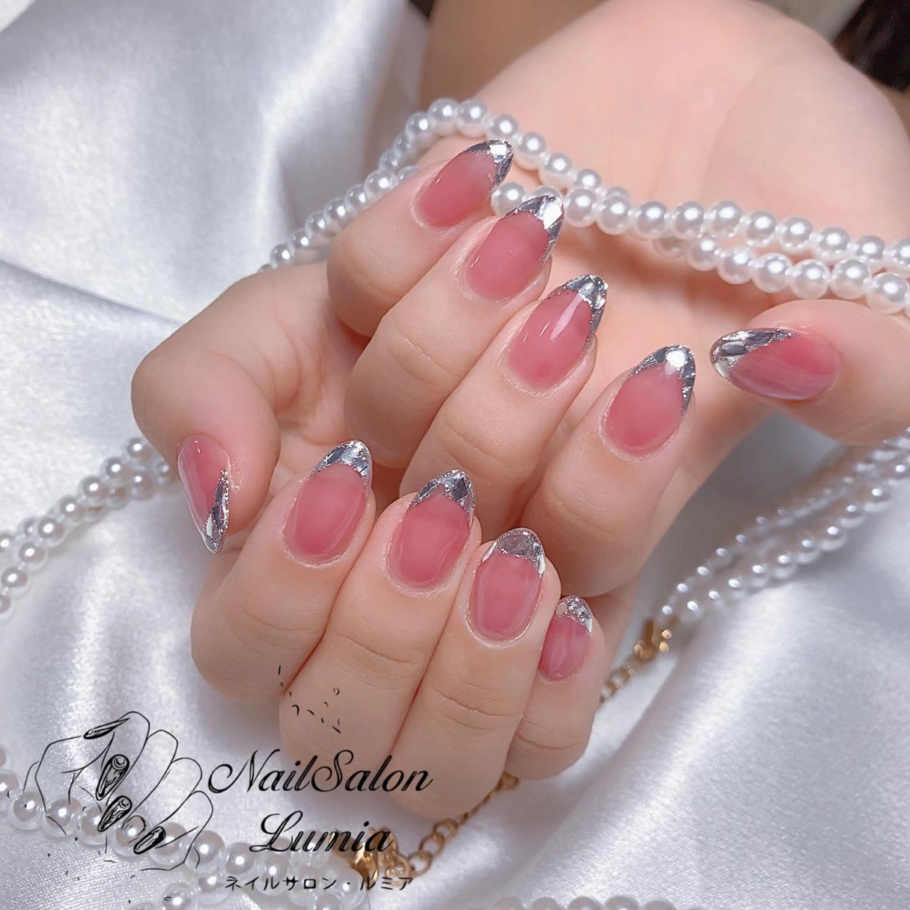 ネイル ハンドネイル ネイルサロン ルミア Lumia 店長のネイルデザイン