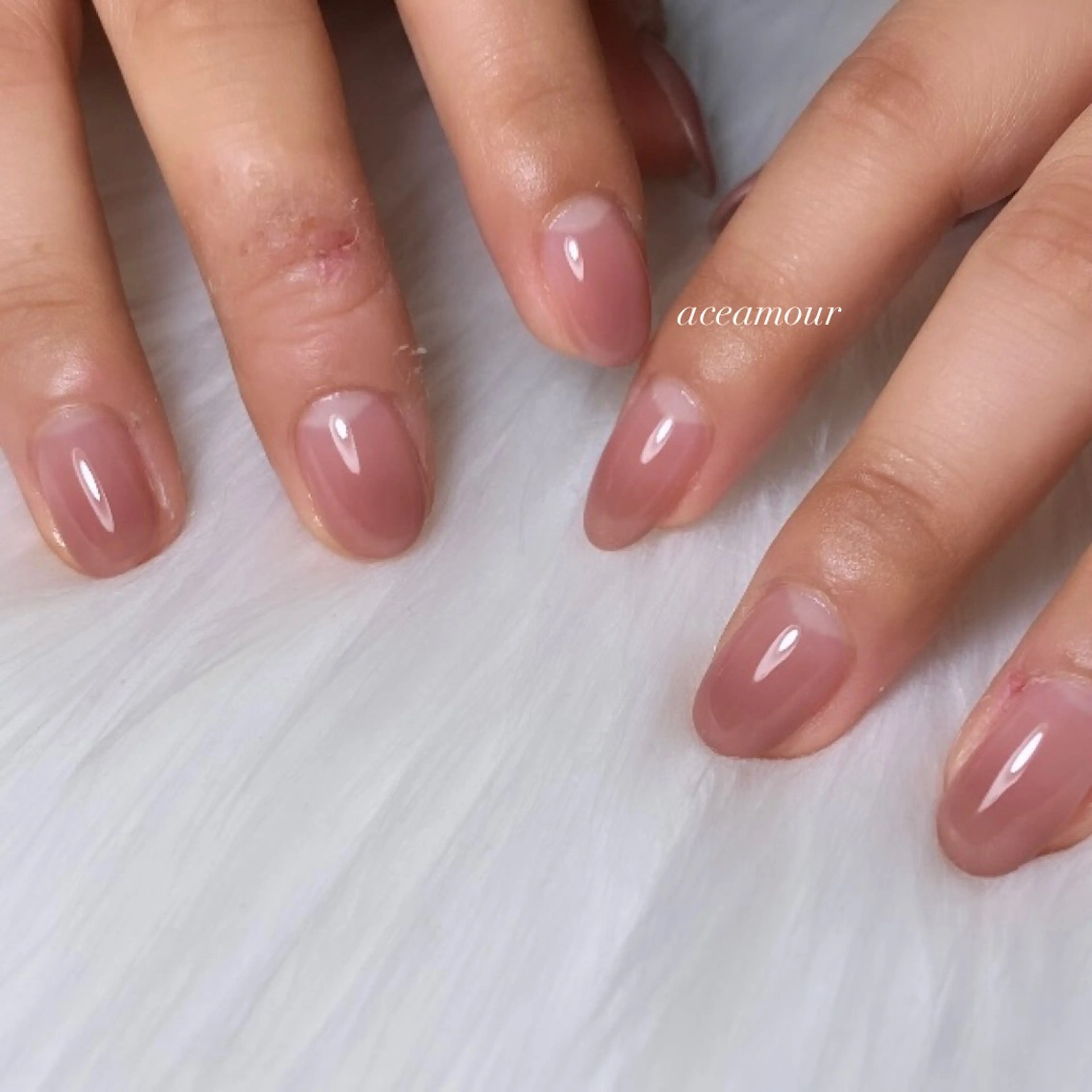 ネイル ネイル/耳つぼ /新ホワイトニングのネイルデザイン