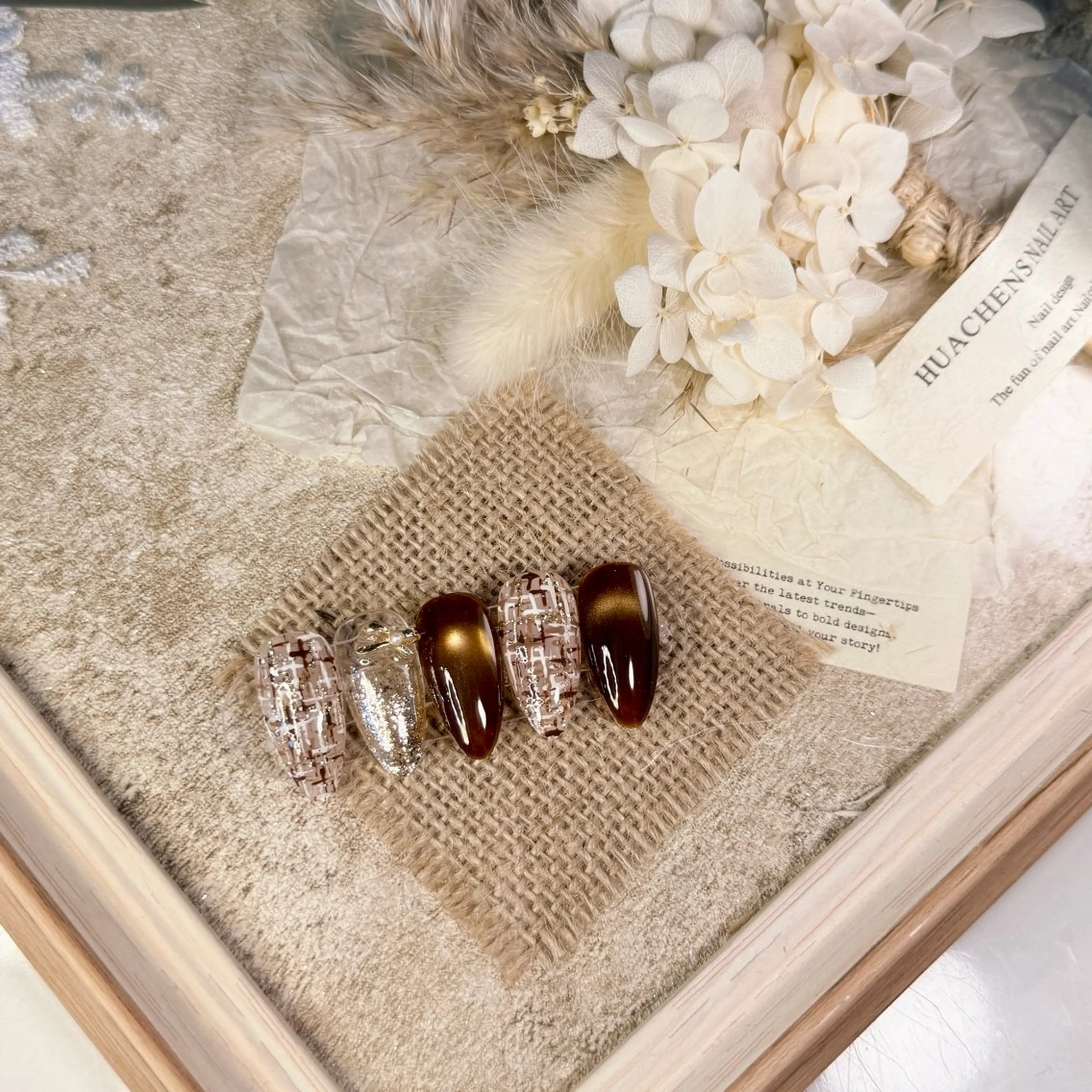 ネイル アートネイル オーロラネイル チークネイル フレンチネイル ガラスフレンチ ハンドネイル 🎀🎀YooLi Nail Salonのネイルデザイン