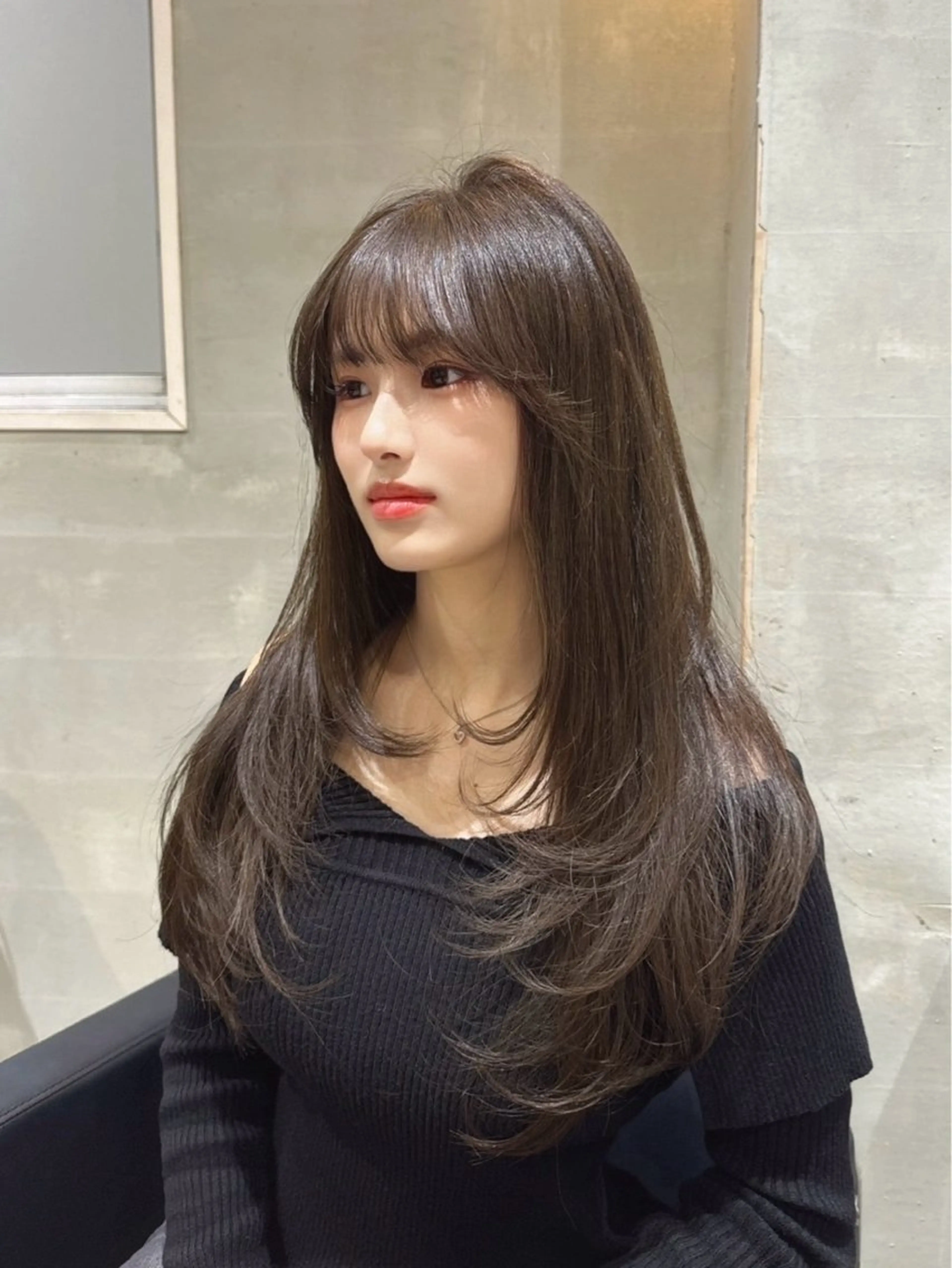 💎人気No.1💎 似合わせカット＋透明感カラー＋Aujua3ステップ超音波TR《新宿/レイヤー/ロング料金なし》の写真