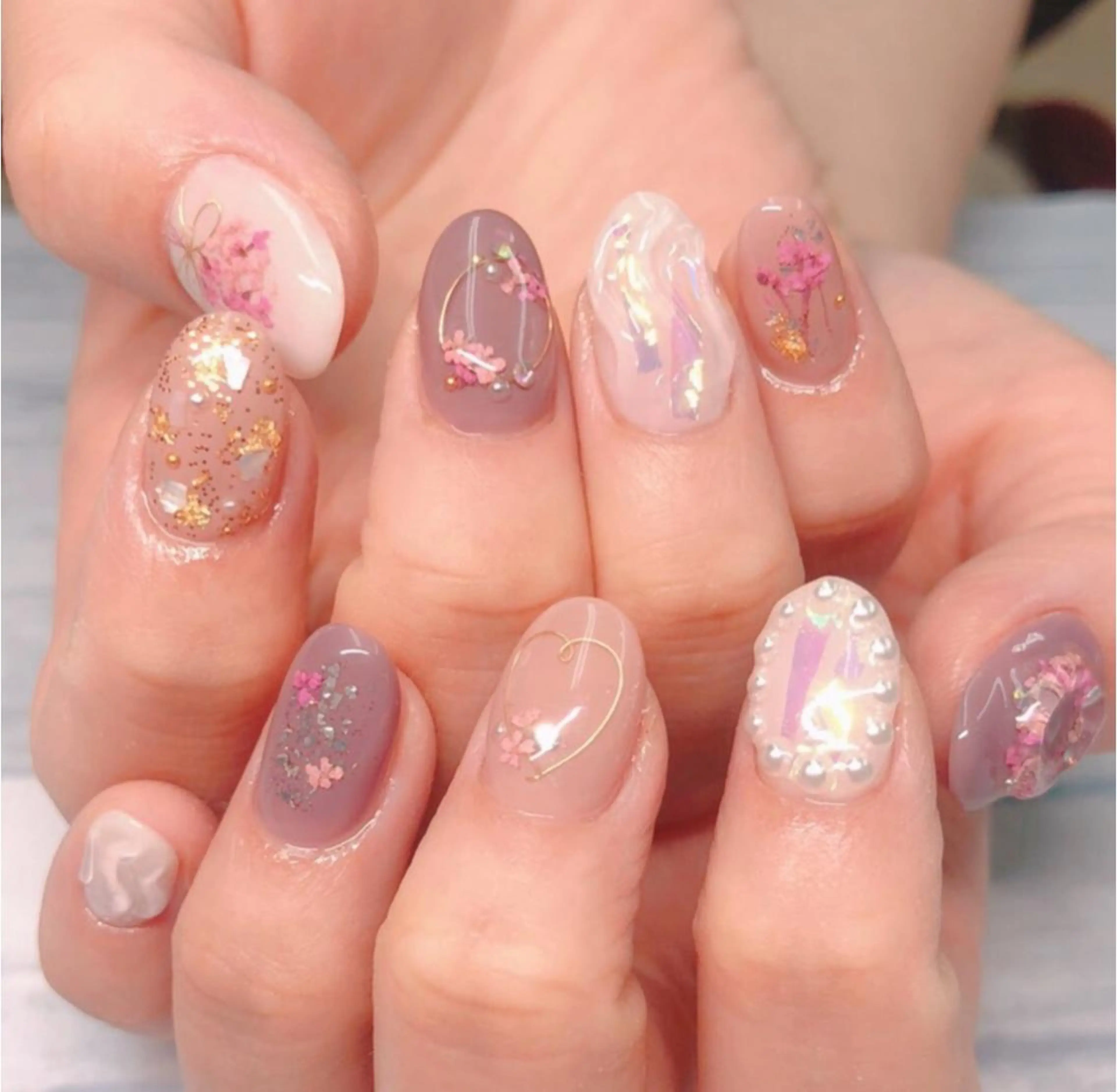 ネイル 美容室 ソンリエのヘアスタイル