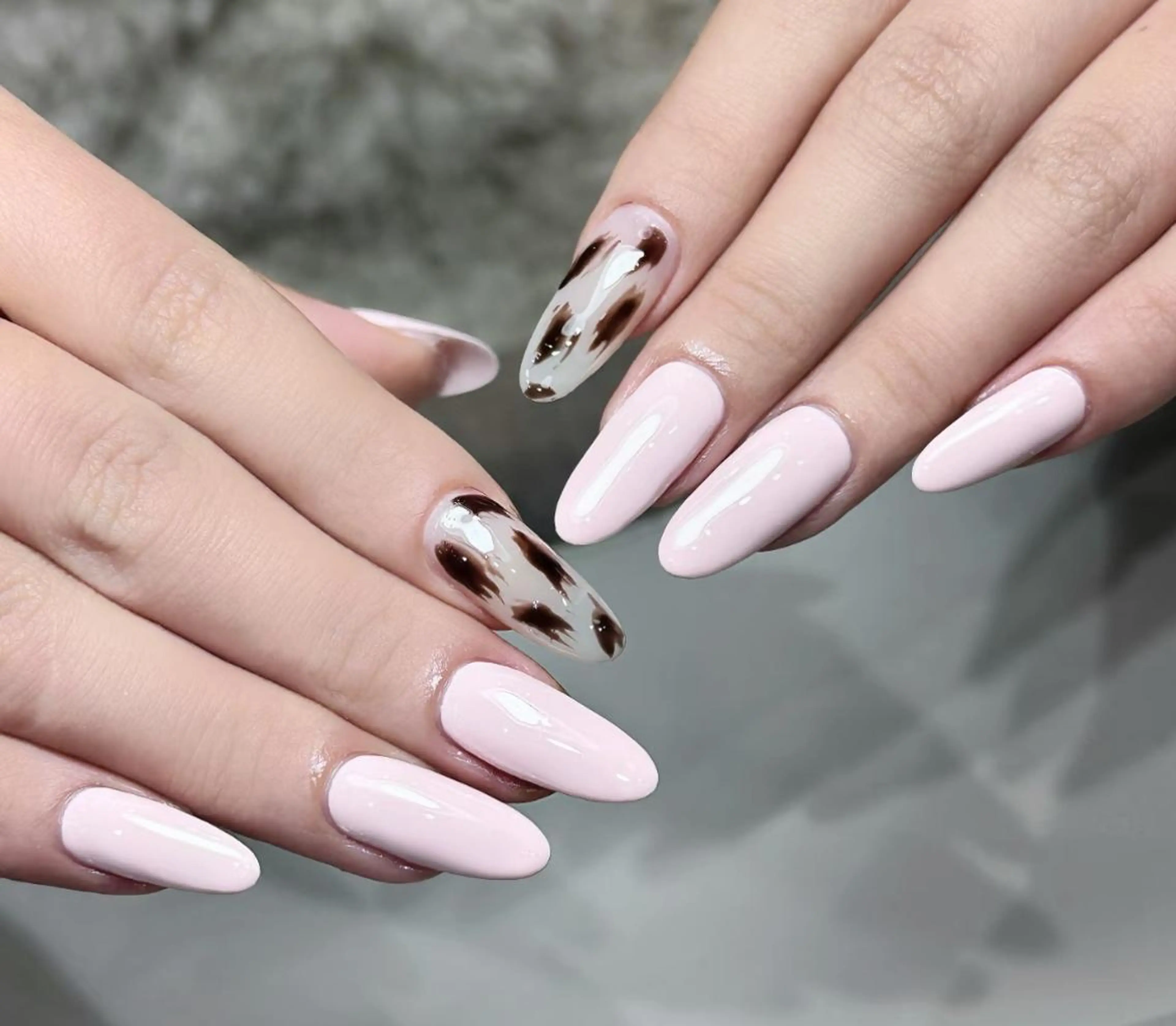 ネイル ハンドネイル By moonネイル 🌷ワンホン/韓国風のネイルデザイン