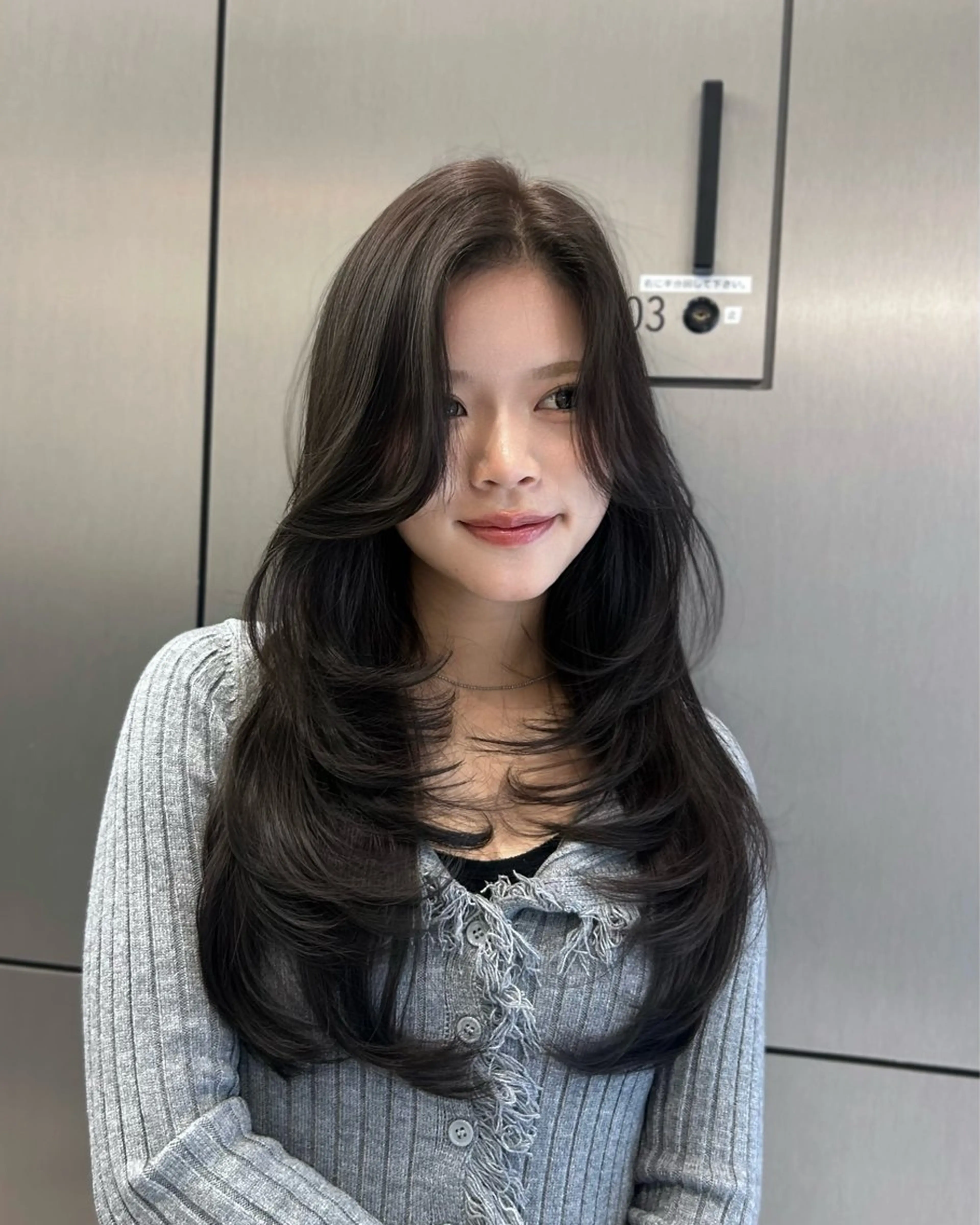 ロング レイヤーカット カット ヘアカラー トリートメント 大人レイヤー/艶美髪 🇺🇸TOMONAのヘアスタイル