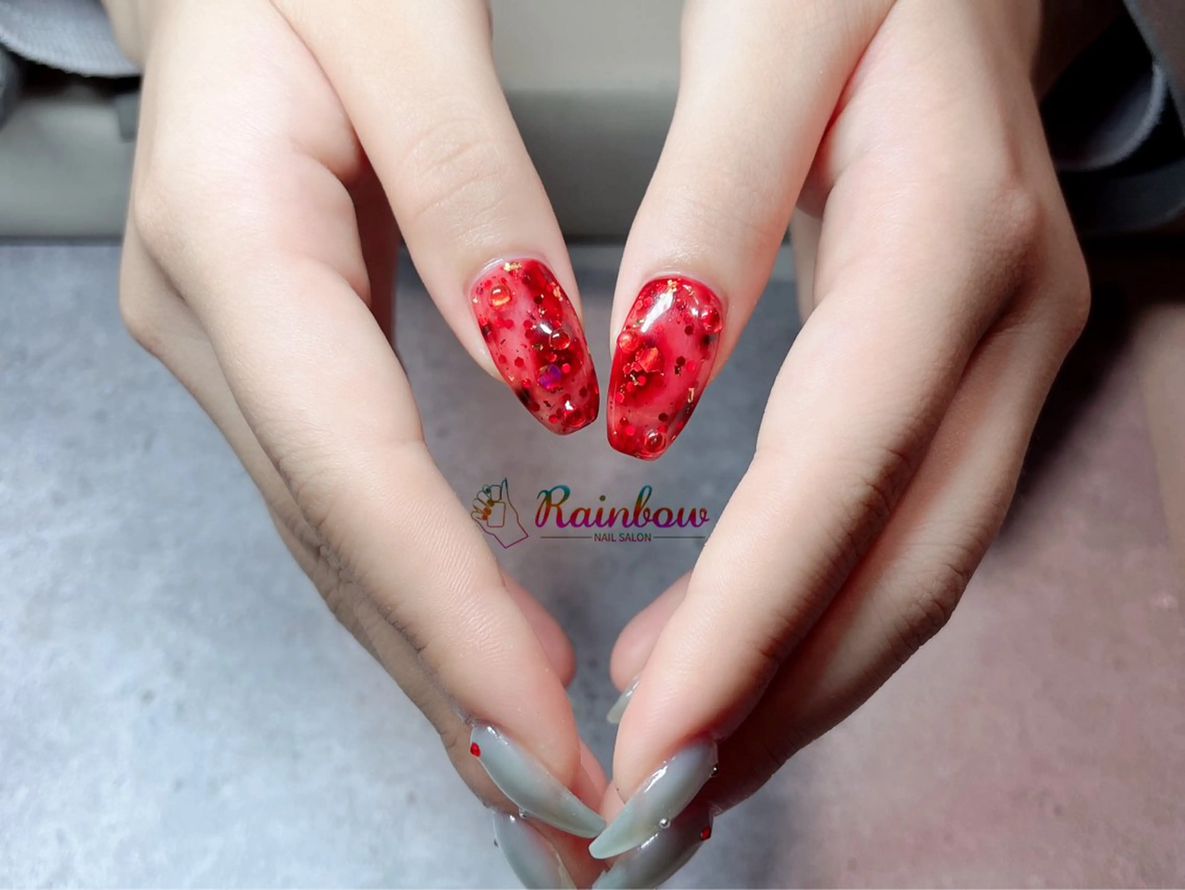 ネイル ハンドネイル Rainbow Nailのネイルデザイン