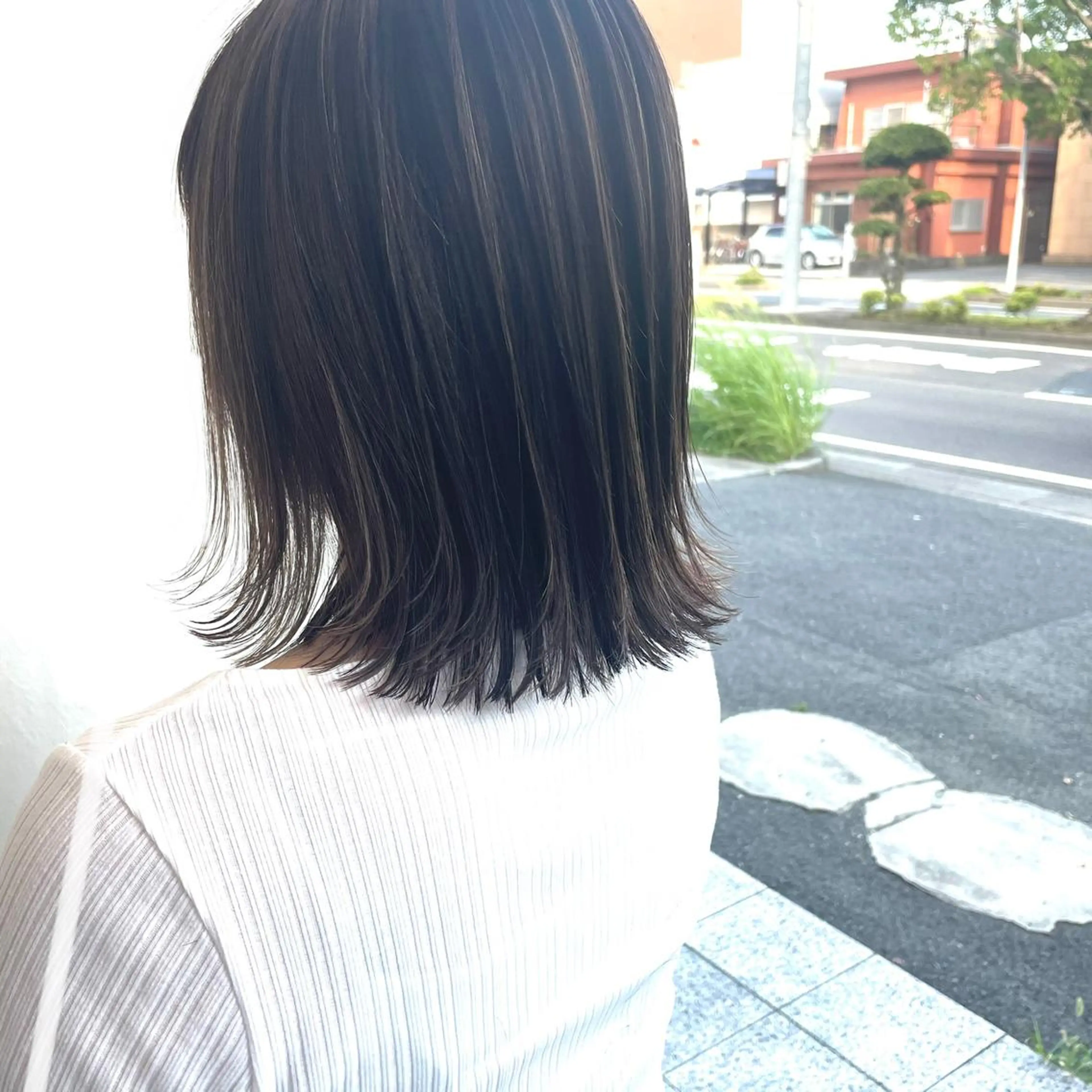 カラー カット ヘアカラー 髪質改善 🍀岡村凌也のヘアスタイル