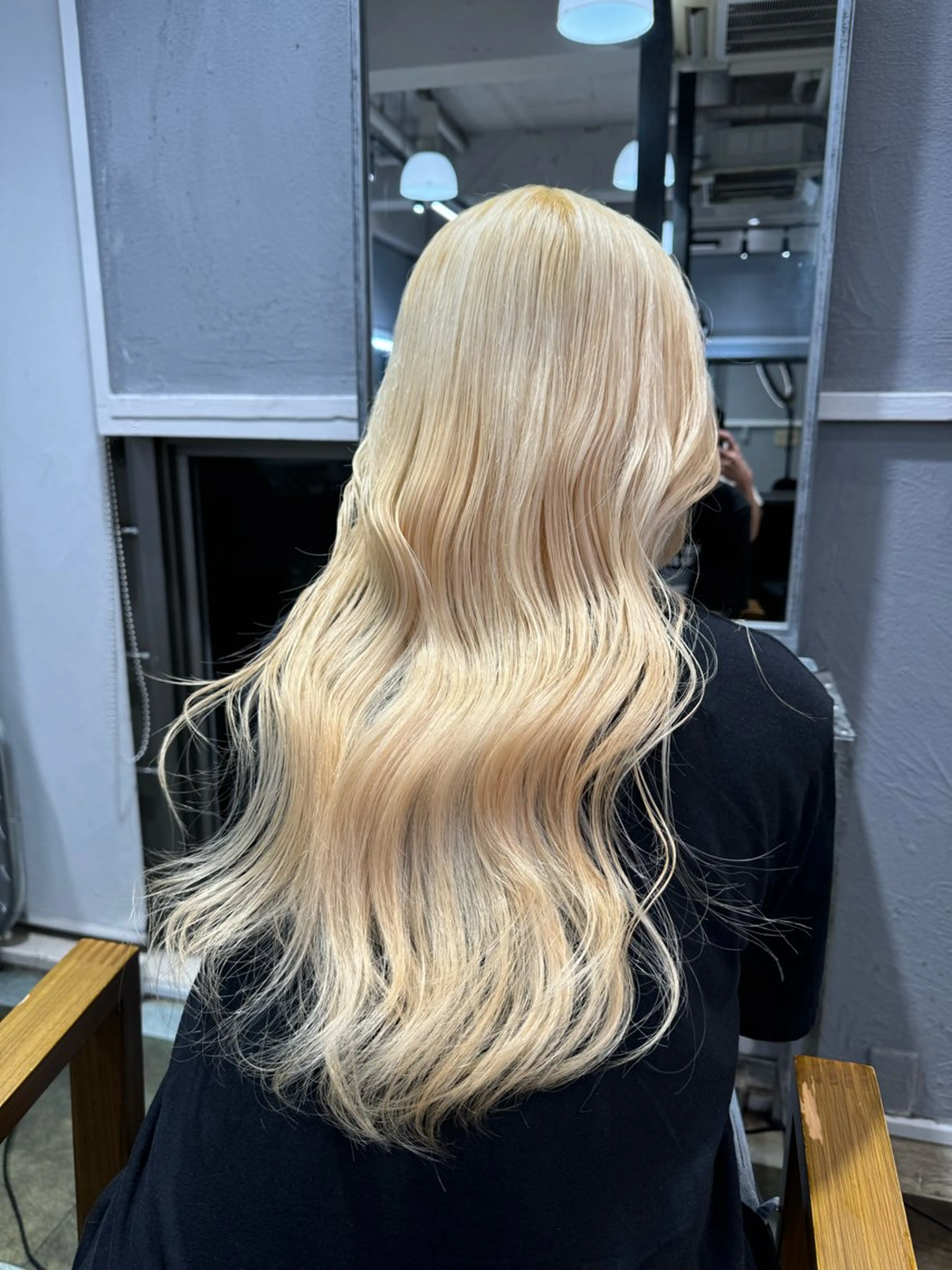 セミロング カラー dao/ミルクティー /ブラウン/ブロンドのヘアスタイル