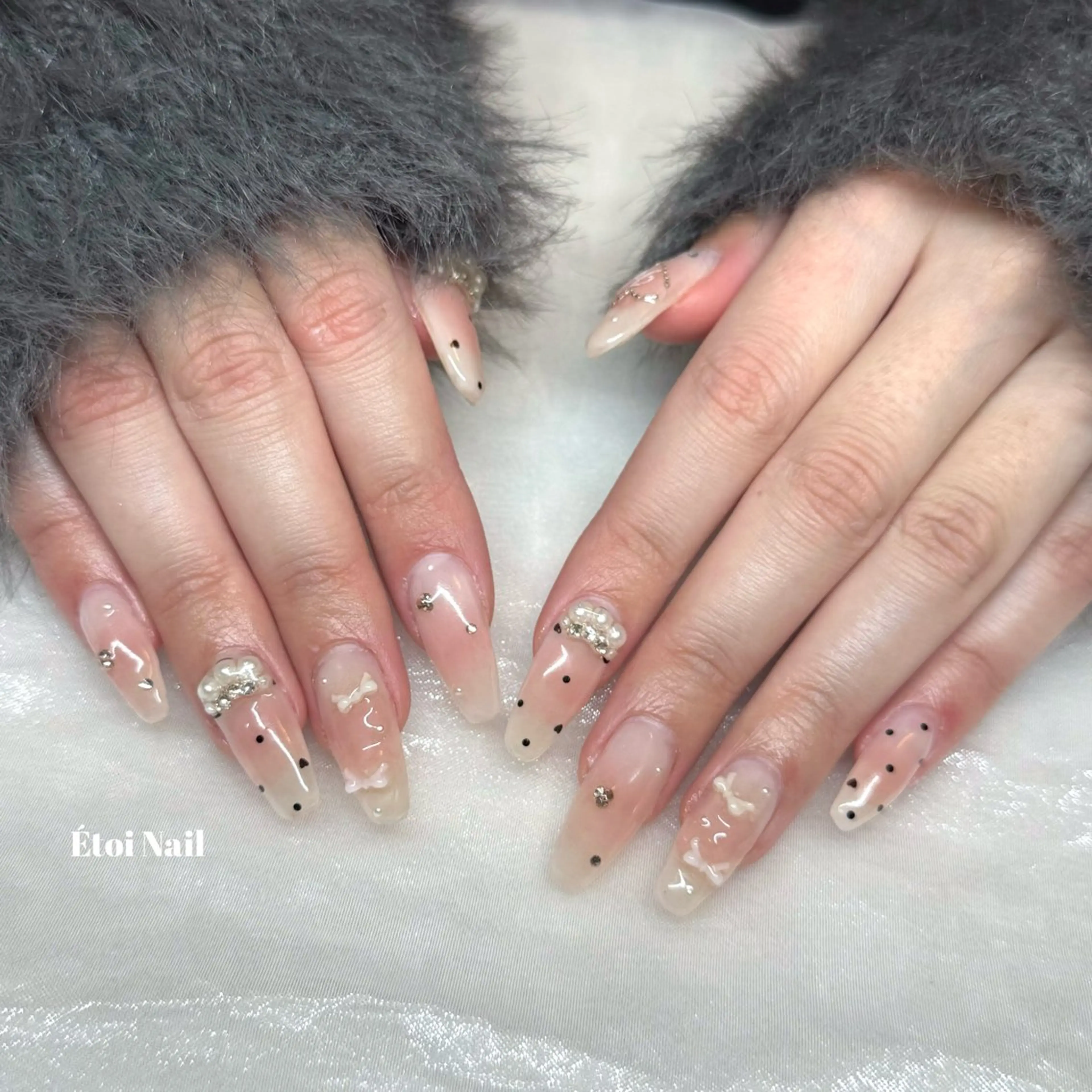 ネイル 持ち込み ハンドネイル Étoi Nail はるのネイルデザイン