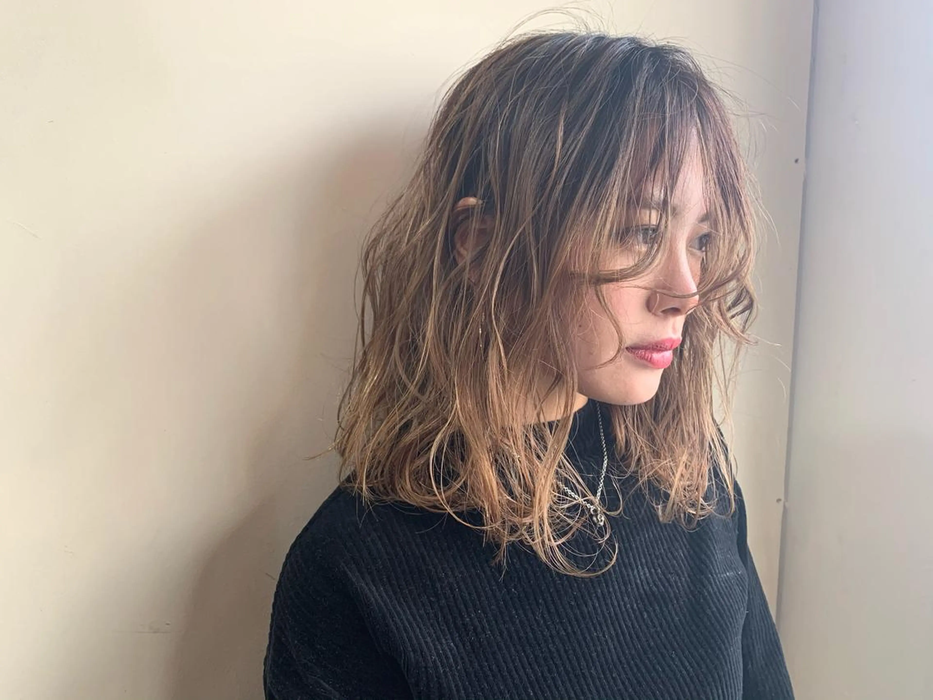 カラー 柏メンズカットパーマ NO.1タイチのヘアスタイル