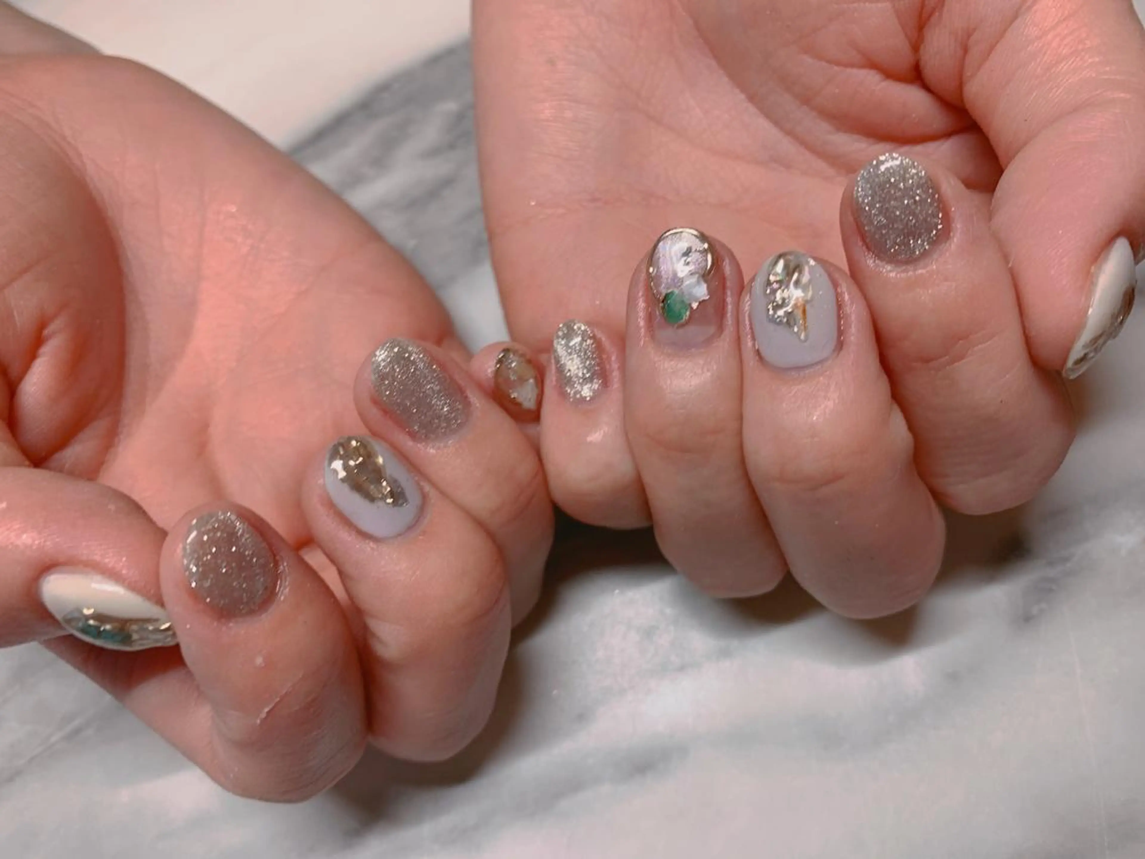 ネイル ニュアンスネイル ハンドネイル Nail &Beauty Salon ☆Kirari☆所属・ビューティサロン ☆Kirari☆のネイルデザイン