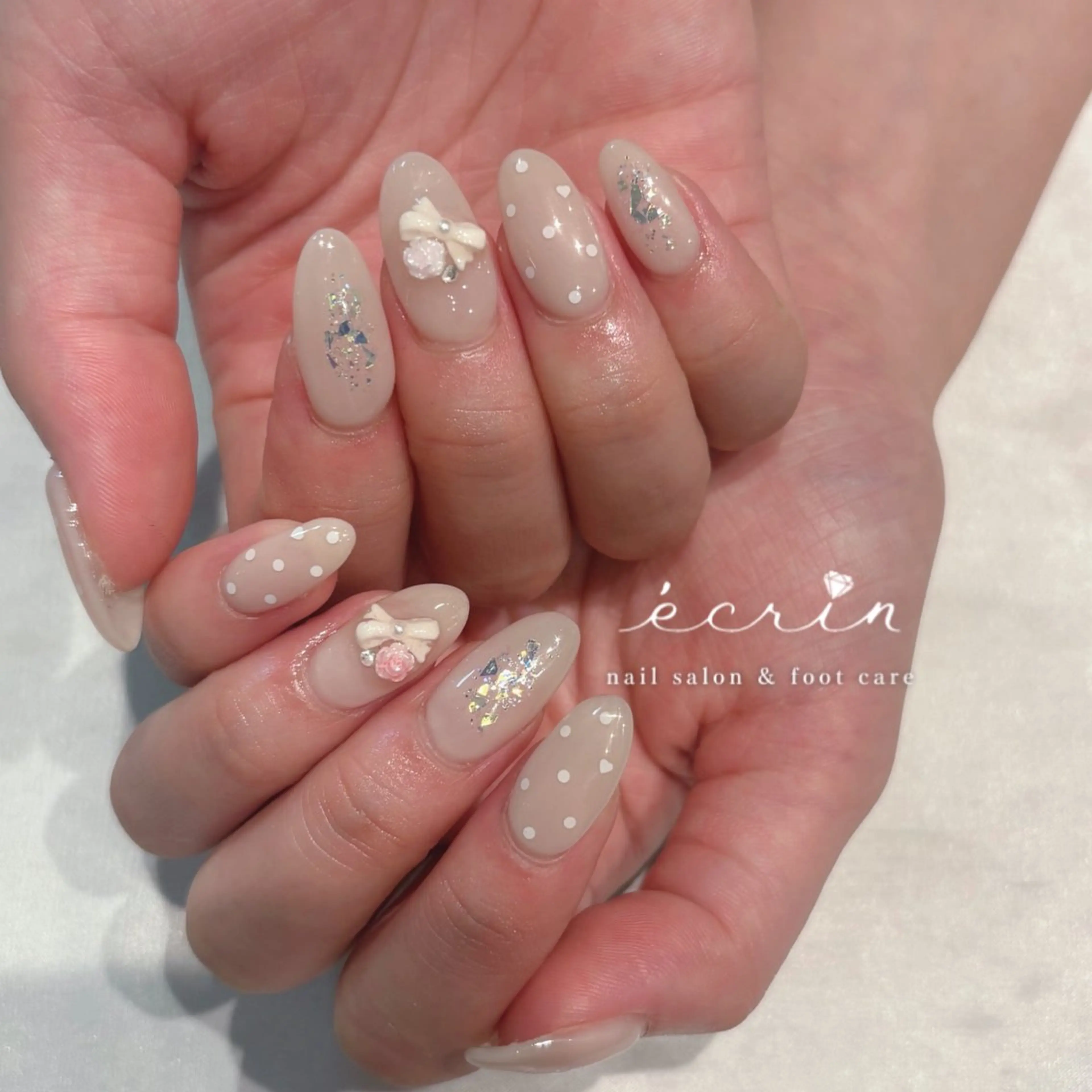 ネイル ecrin エクラン Haruka🌼のネイルデザイン