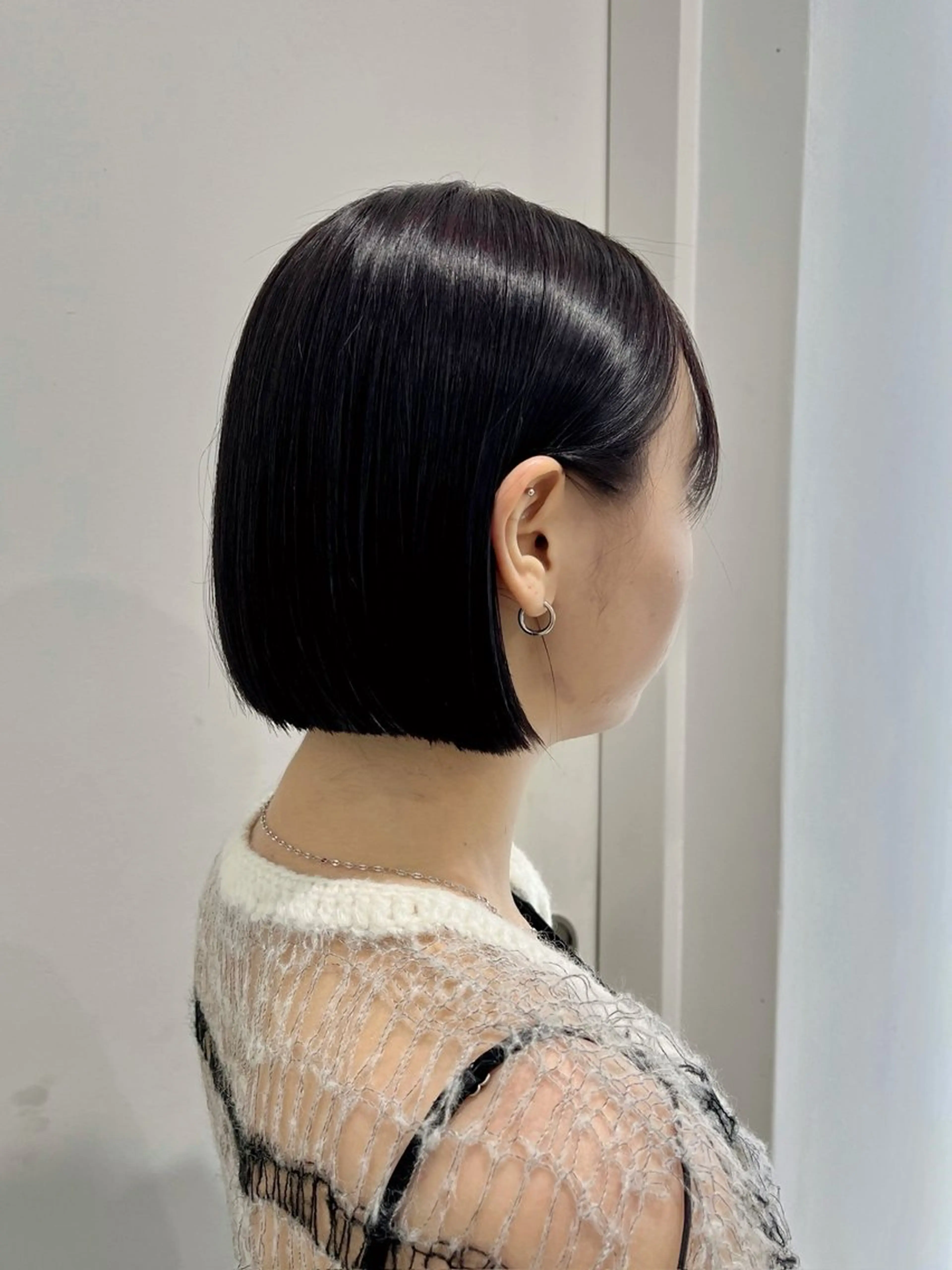 ショート ボブ 縮毛矯正/ハイトーン /パーマ/前原汐🎐のヘアスタイル