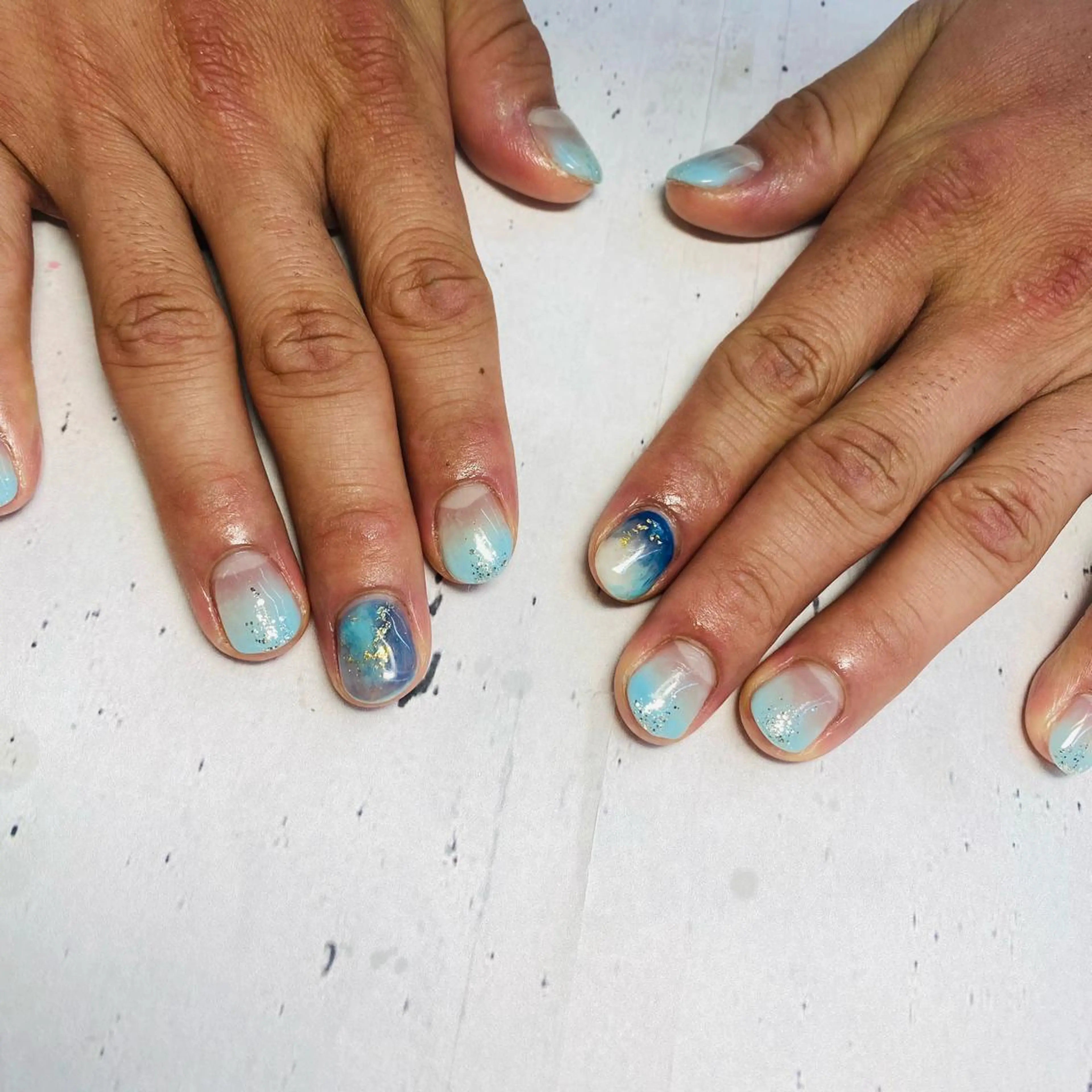 ネイル アートネイル 持ち込み Salon•de•Niina所属・ボディビルダーSal on.DeNiinaのネイルデザイン