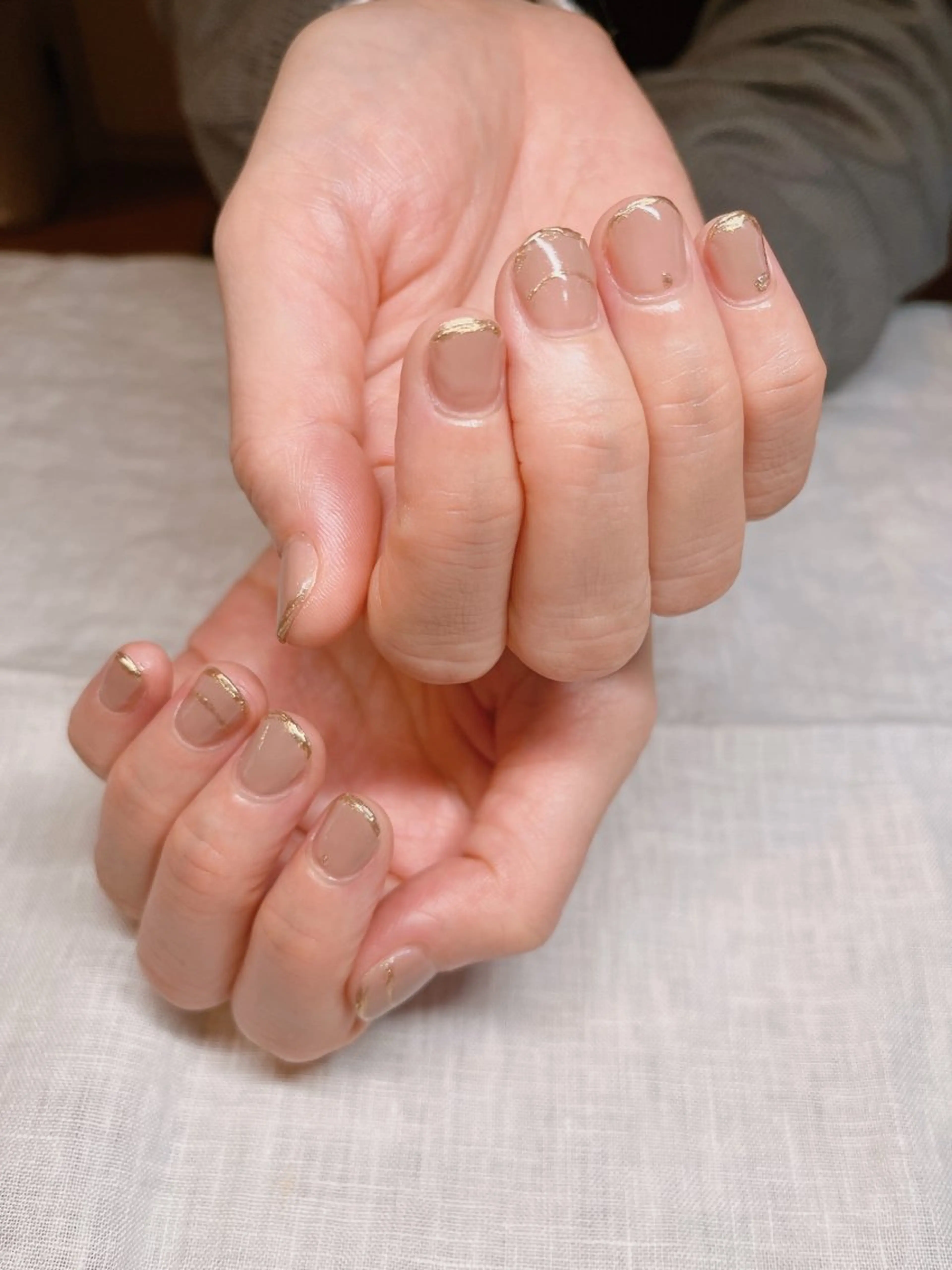 ネイル シンプルネイル atelier mofのネイルデザイン